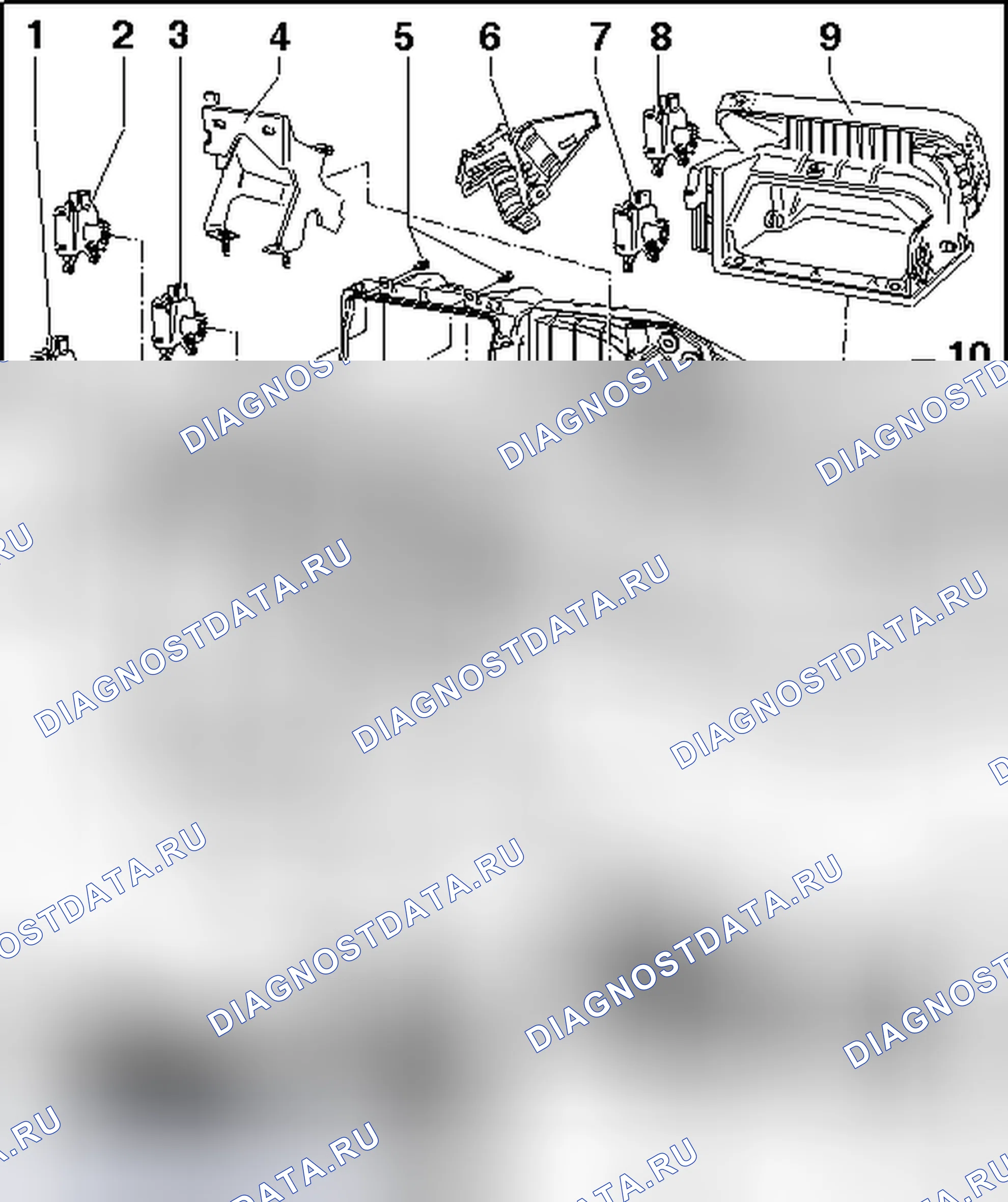 Рис. 52: НАГРЕВАТЕЛЬ И КОНДИЦИОНЕР, CLIMATRONIC. Volkswagen Jetta V