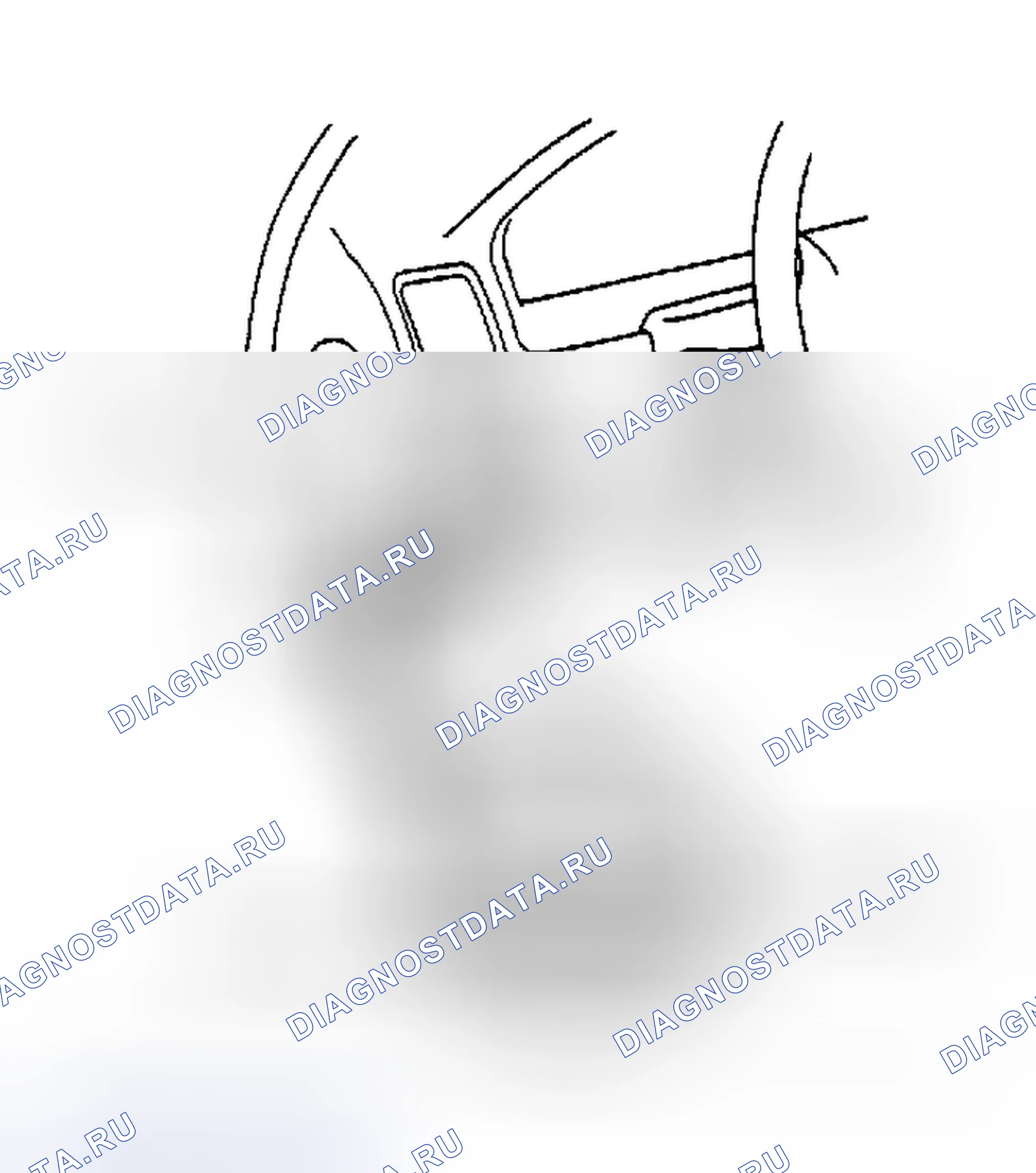 Рис. 6: КОДЫ ОЧИСТКИ. Lexus LS I