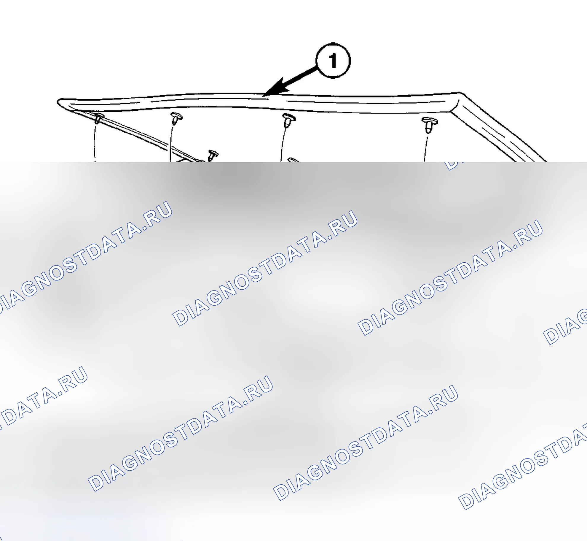 Рис. 49: ДЕМОНТАЖ. Dodge Grand Caravan IV