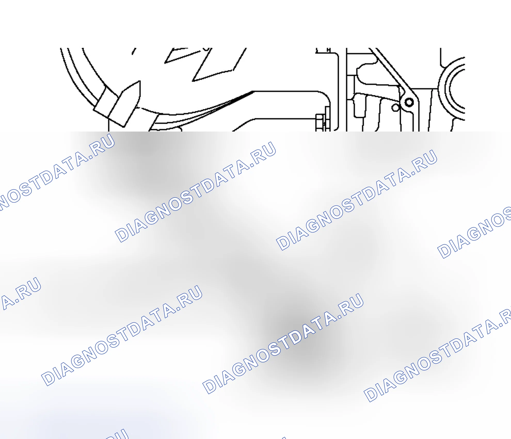 Рис. 753: >> A <<УСТАНОВКА КРЕПЛЕНИЯ ВПУСКНОГО КОЛЛЕКТОРА. Mitsubishi Lancer Evolution IX