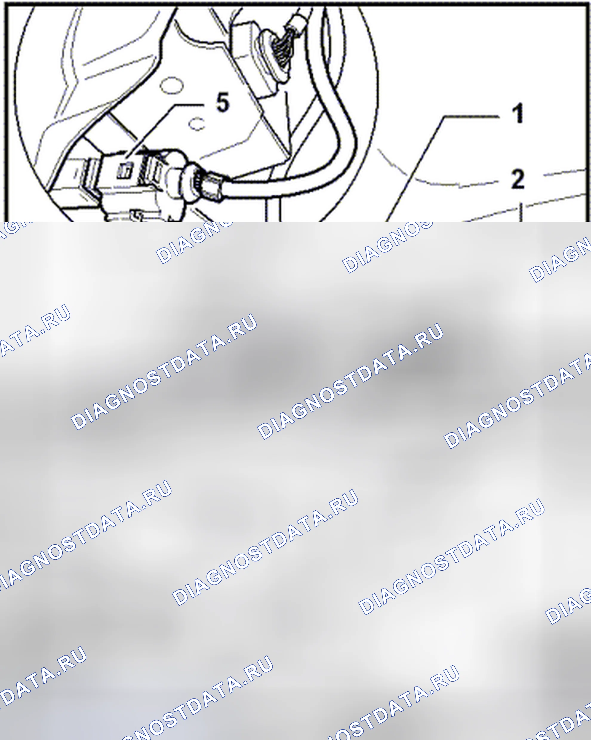 Рис. 425: ЗАЩЕЛКА. Volkswagen Jetta V