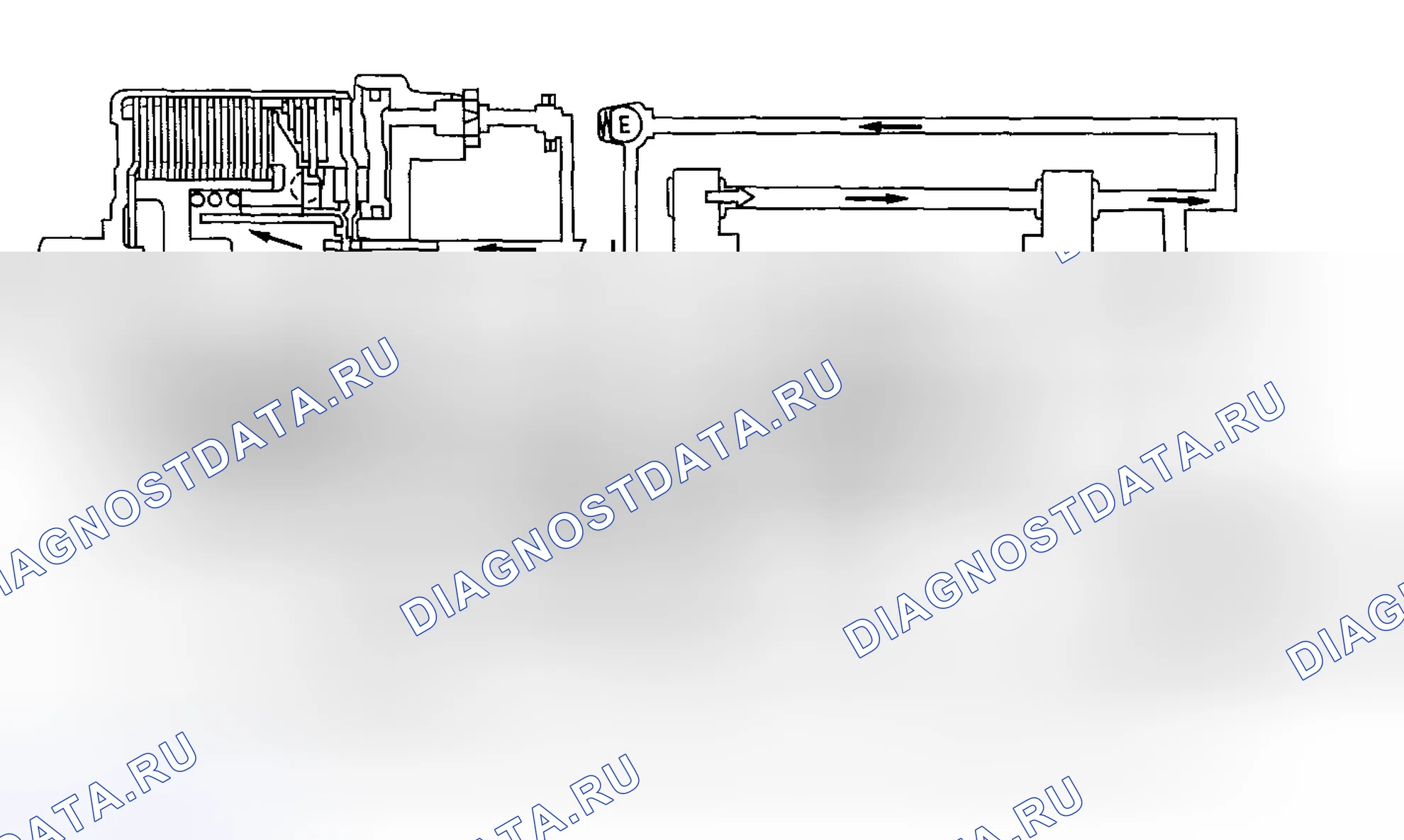 Рис. 5: Работа термовыключателя (2WD). Honda CR-V II рестайлинг