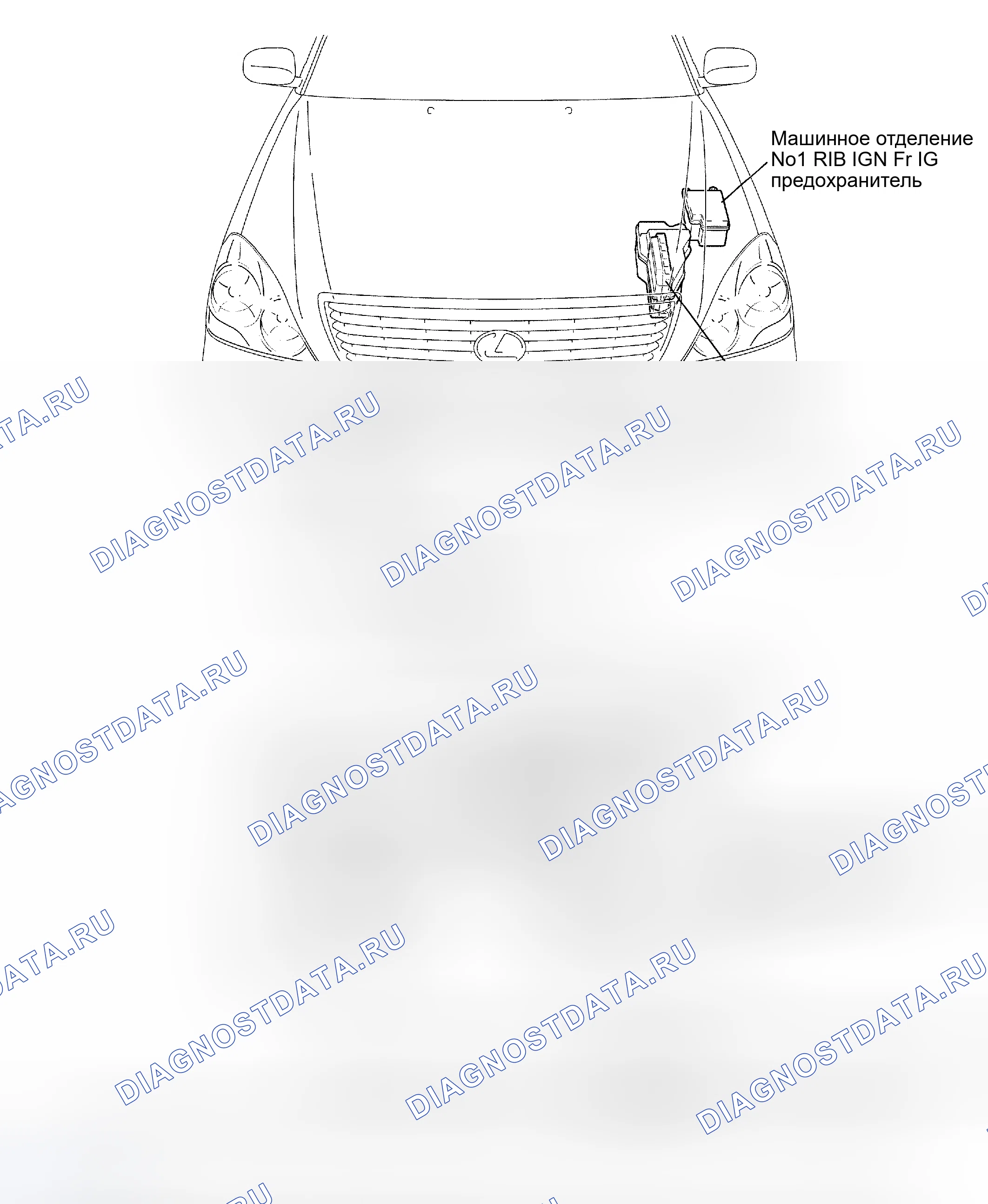 Рис. 19: РАСПОЛОЖЕНИЕ ДЕТАЛЕЙ. Honda Accord II
