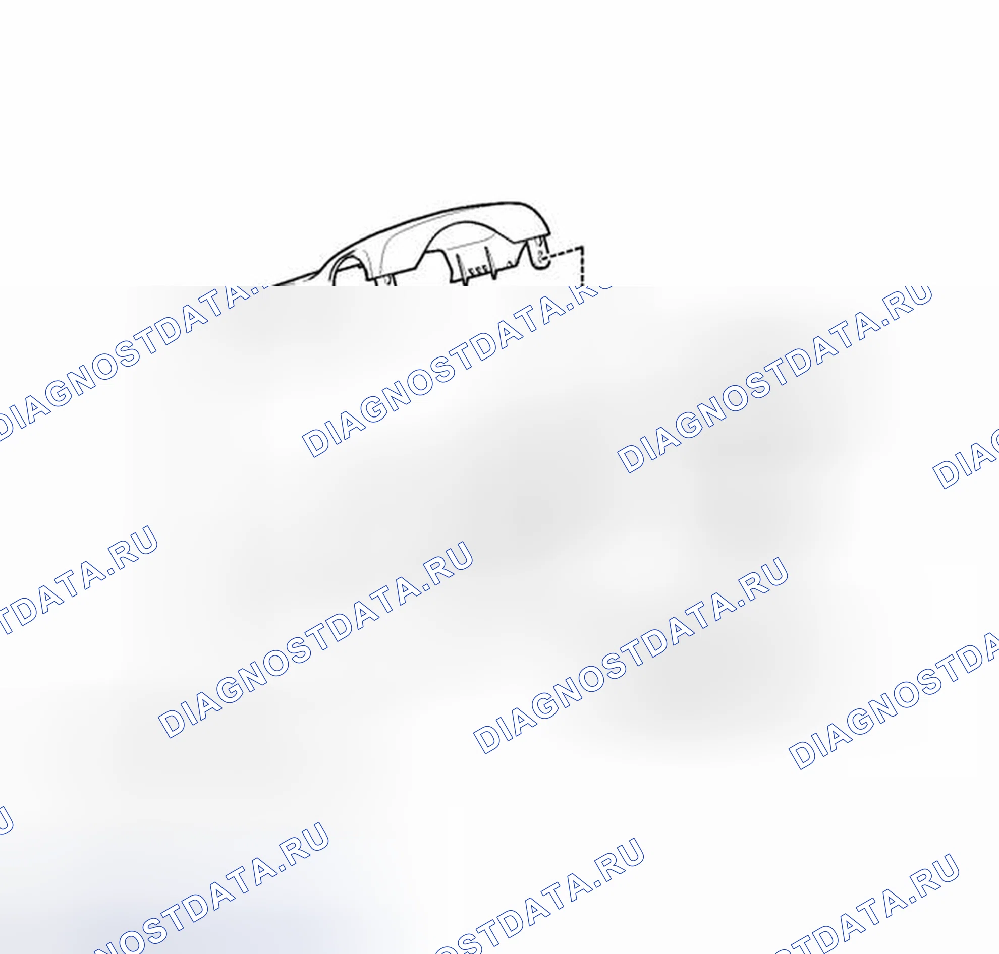 Рис. 418: ИЛЛЮСТРАЦИЯ. Toyota Highlander II рестайлинг