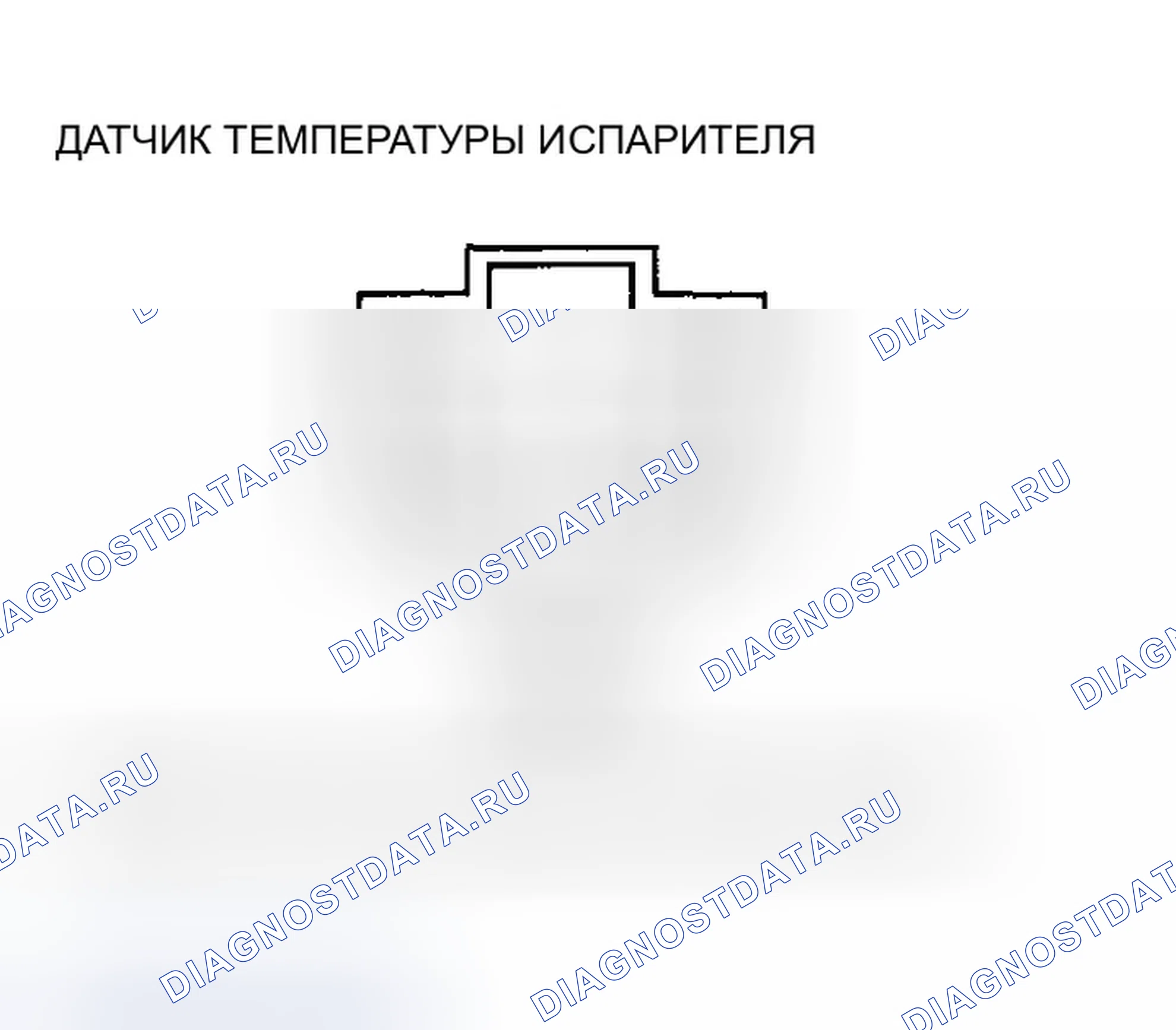 Рис. 30: расшифровка кода ошибки 14: Разрыв в цепи датчика температуры испарителя. Honda CR-V II