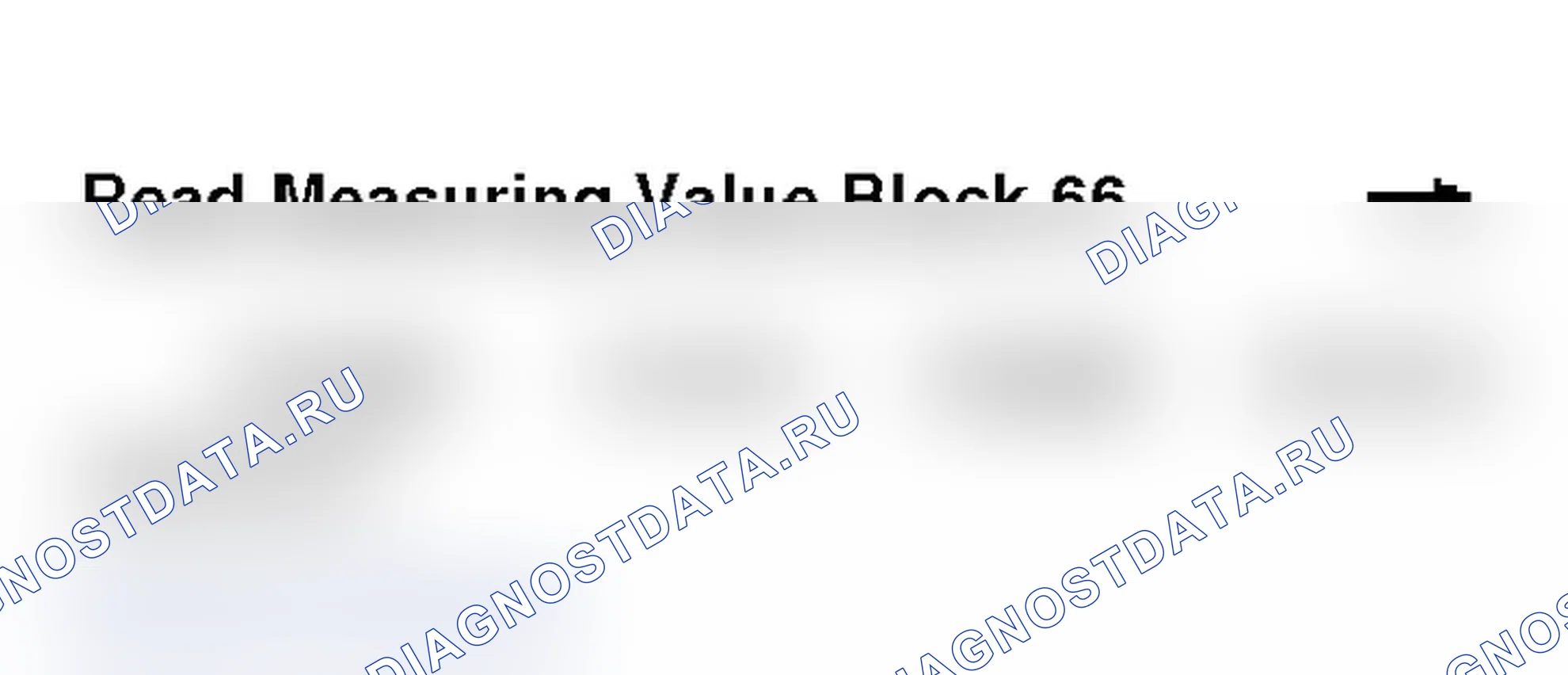 Рис. 367: Дисплей сканера VAG 1551 - считывание измерительного значения Блок 66 - круиз-контроль. Audi A6 C5