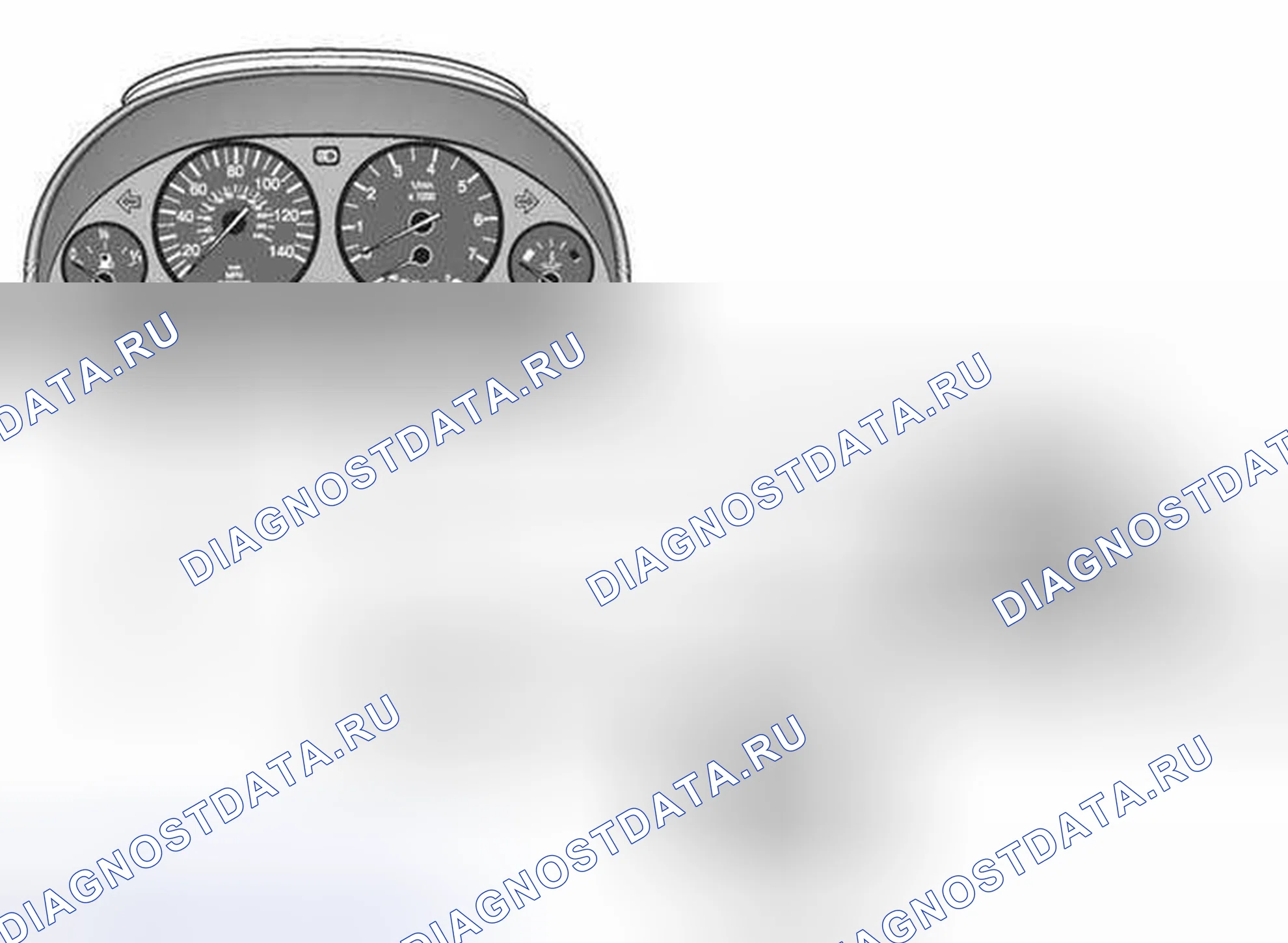 Рис. 274: Выходной сигнал Gong. BMW M5 E39