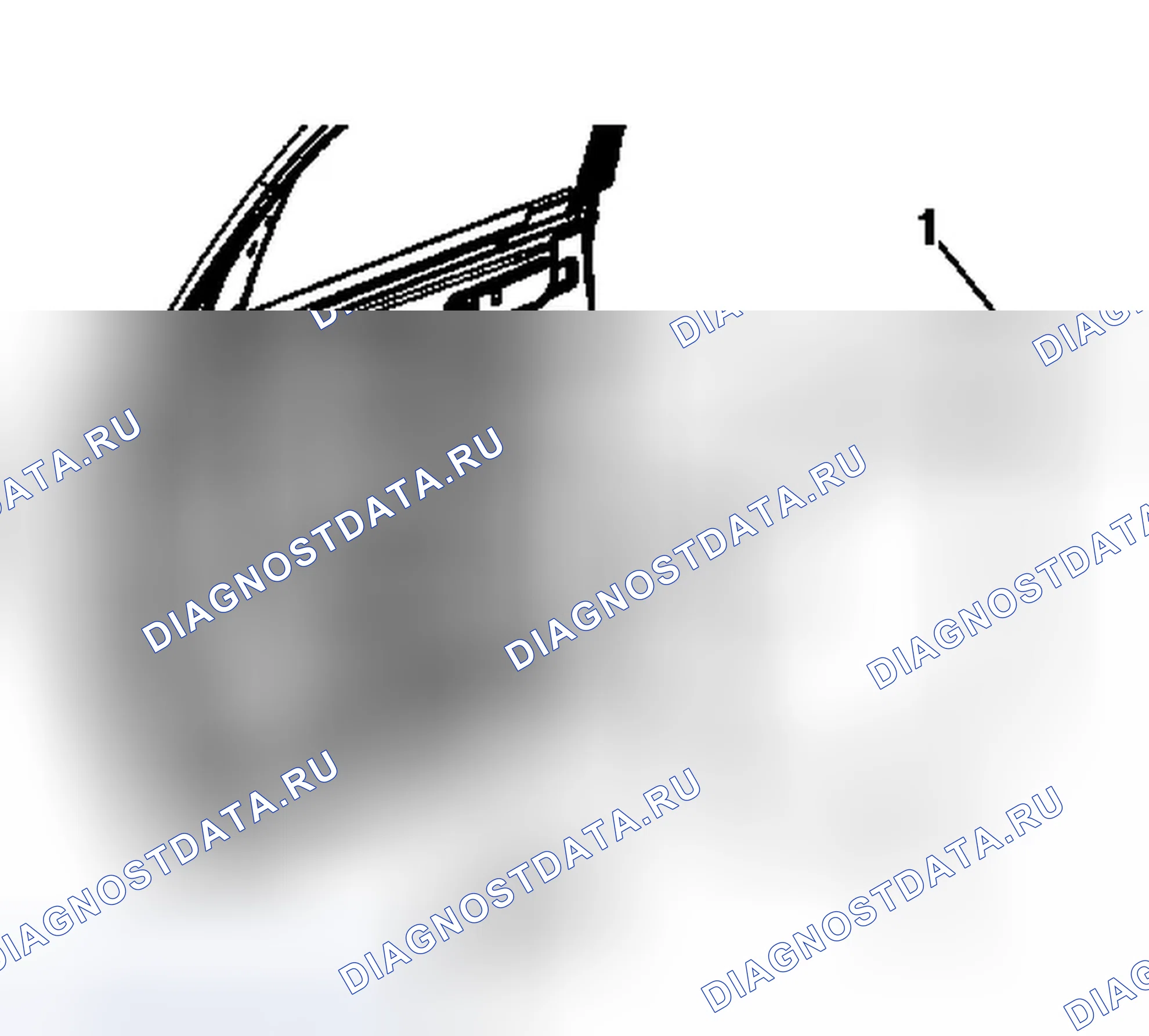 Рис. 82: Порядок демонтажа. GMC Acadia I рестайлинг