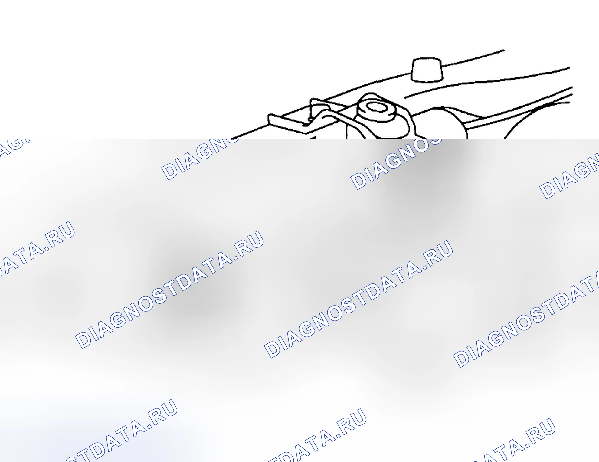 Рис. 154: Идентификация крепежных деталей кожуха вентилятора. Subaru Outback BH
