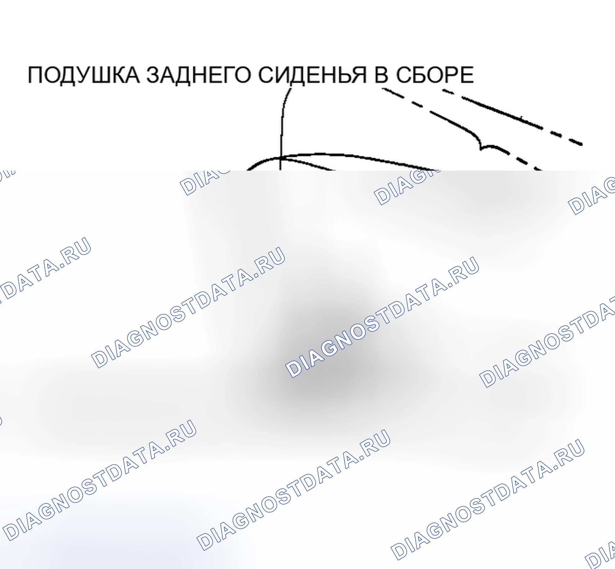 Рис. 23: > > C < < УСТАНОВКА ПОДУШКИ ЗАДНЕГО СИДЕНЬЯ В СБОРЕ. Honda Edix I