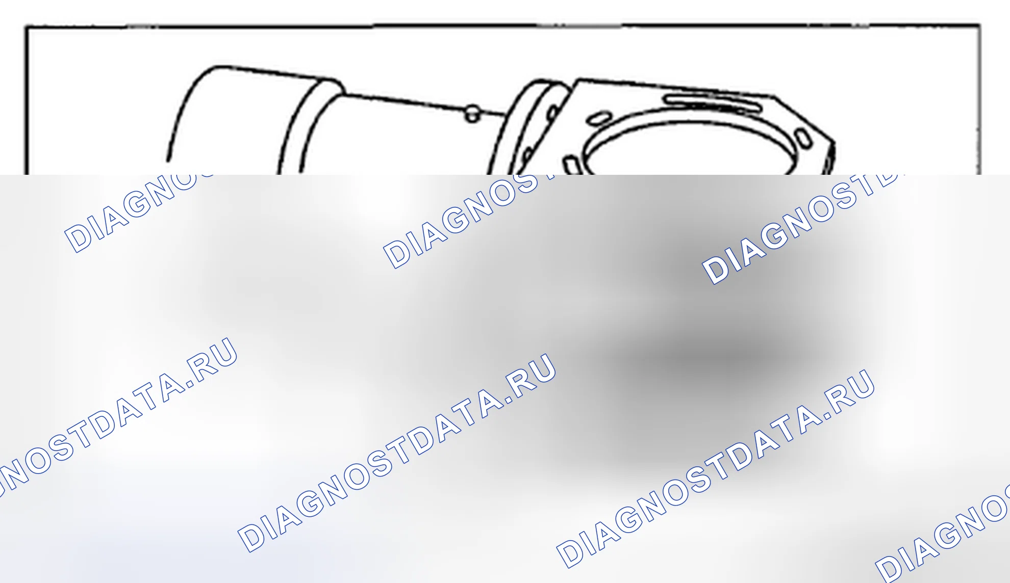 Рис. 21: Демонтаж задней крышки Примечание. Mazda CX-9 I рестайлинг