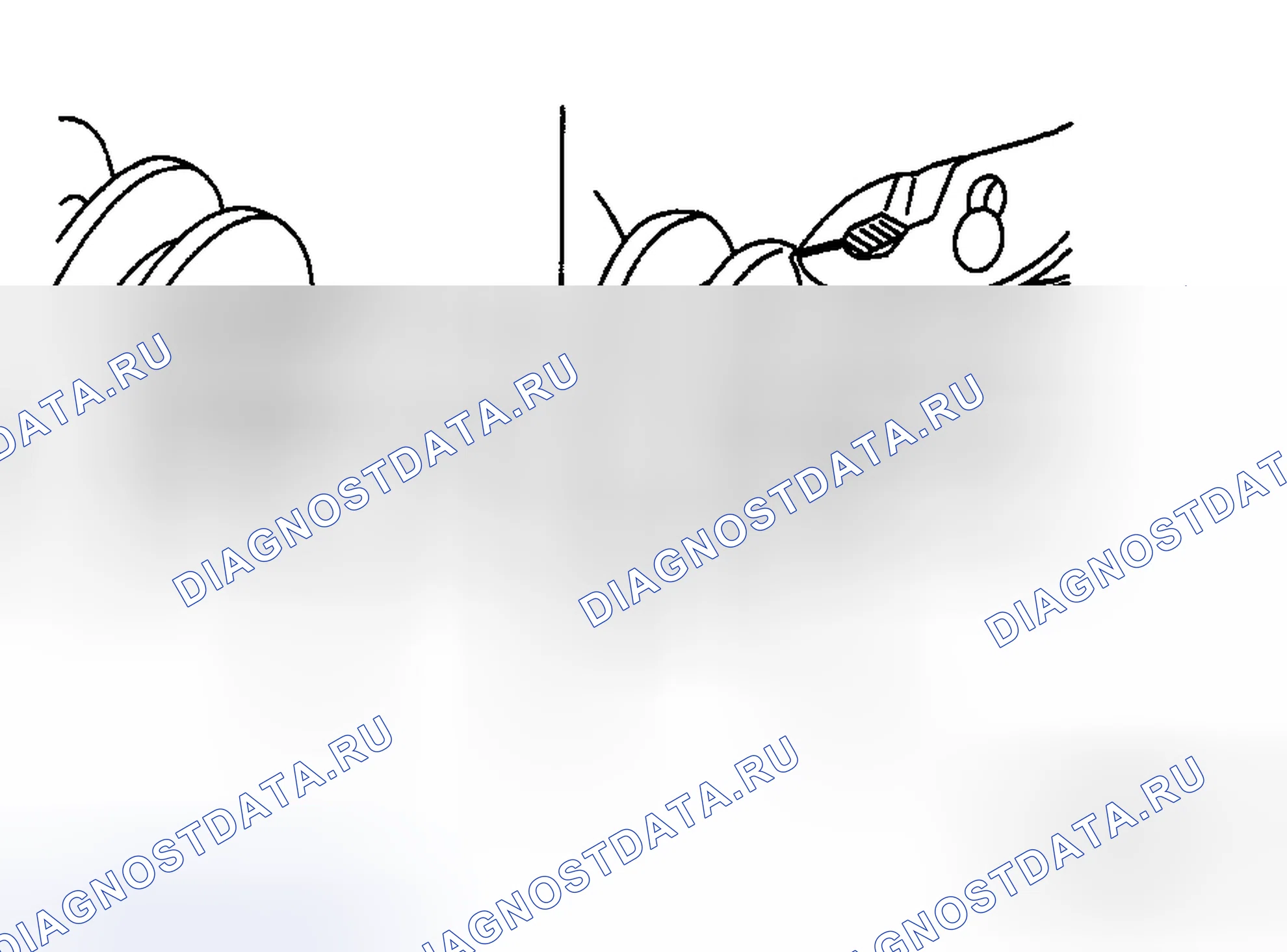 Рис. 11: Зона загрузки (сторона дифференциала) Примечание по разборке. Mazda MX-5 NC рестайлинг