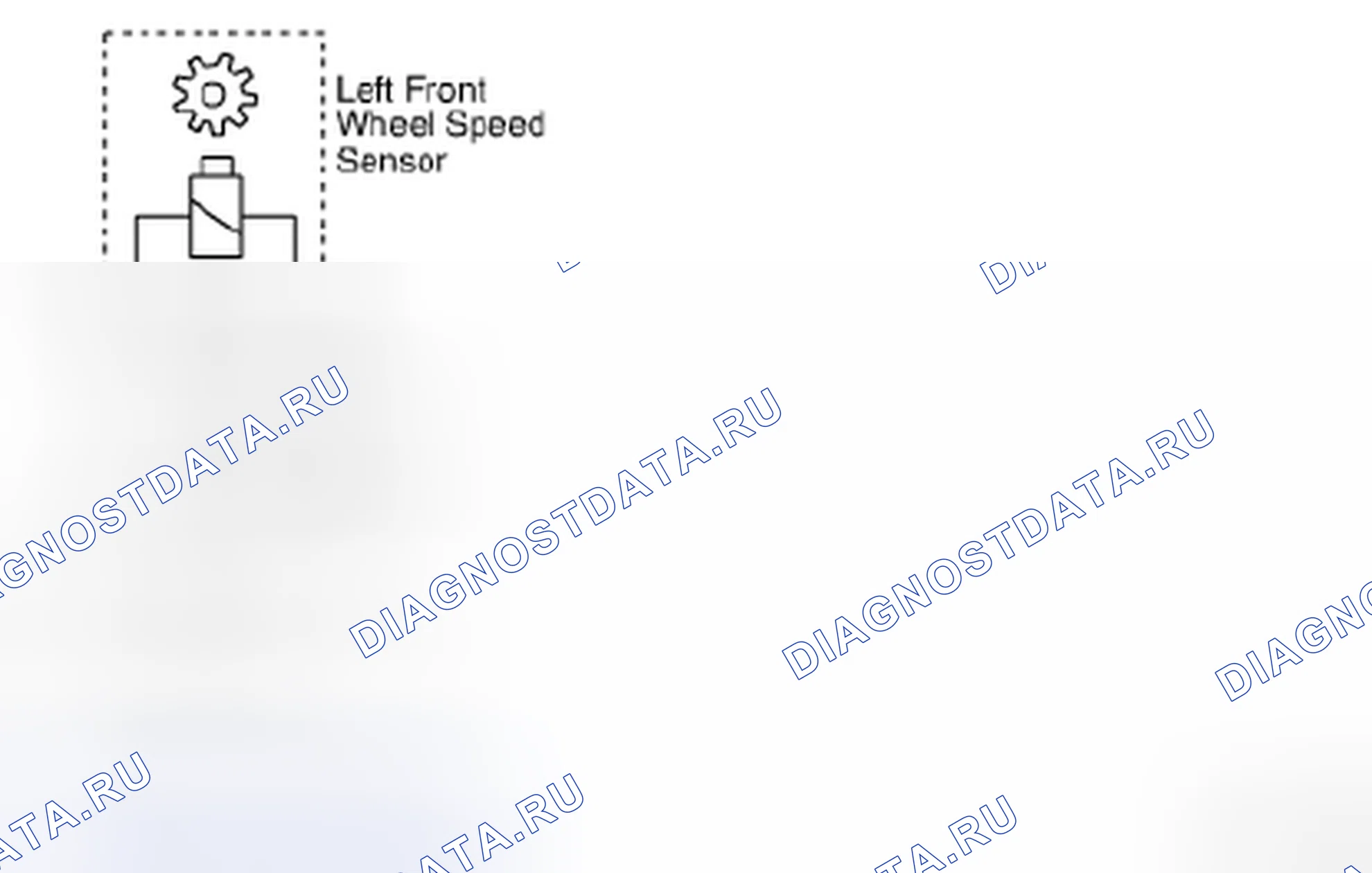 Рис. 33: расшифровка кода ошибки C0035: неисправность цепи датчика скорости левого переднего колеса. Suzuki Forenza I