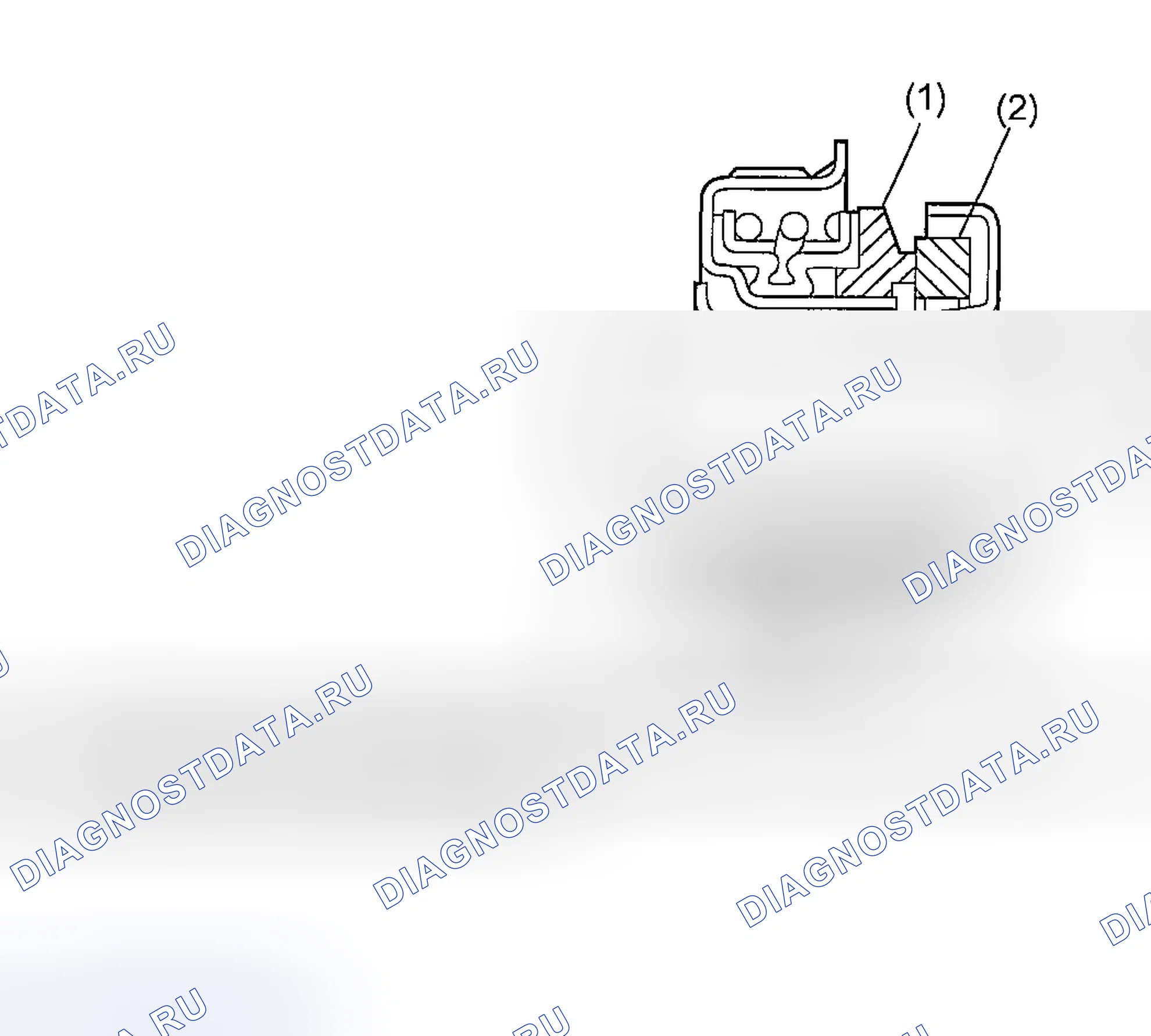 Рис. 200: Механическое уплотнение. Subaru Outback BP