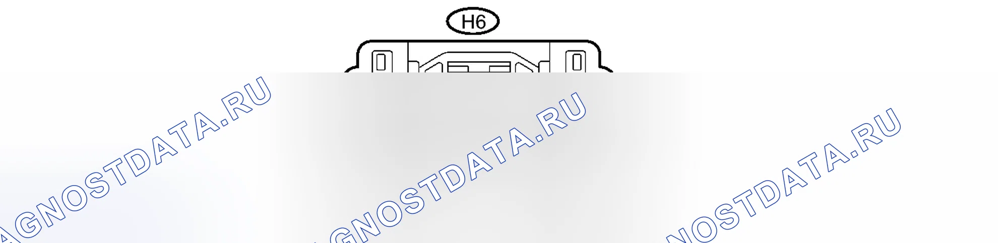 Рис. 17: КЛЕММЫ ЭБУ. Toyota Avalon XX30 рестайлинг 2