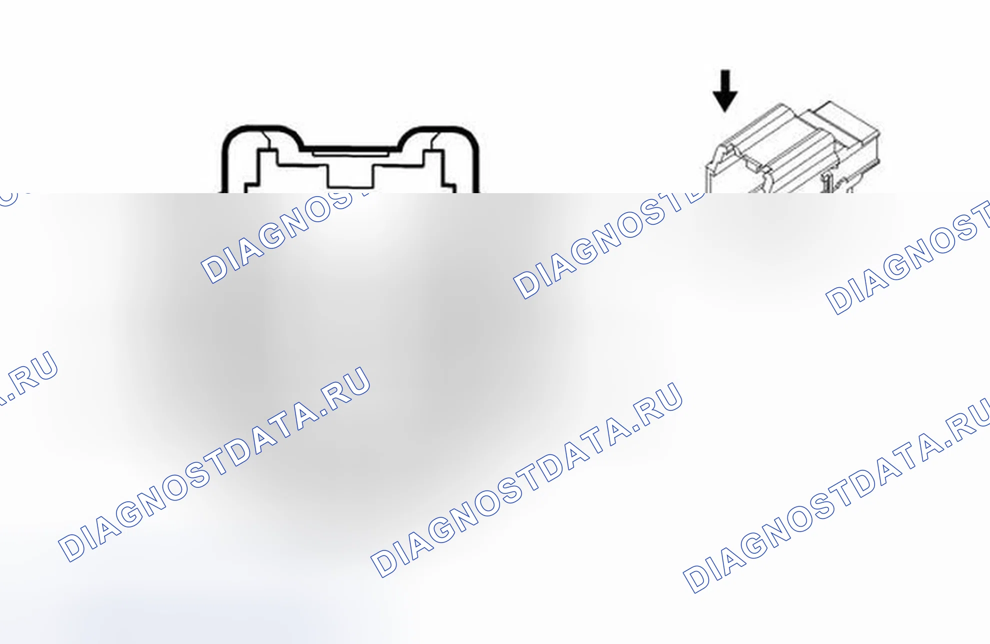 Рис. 237: A9A Внешнее зеркало заднего вида - драйвер. Buick Encore I