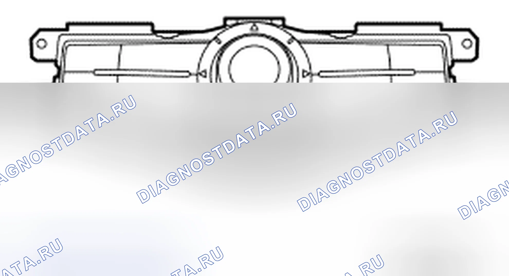 Рис. 2: Многофункциональный переключатель. Nissan Quest IV