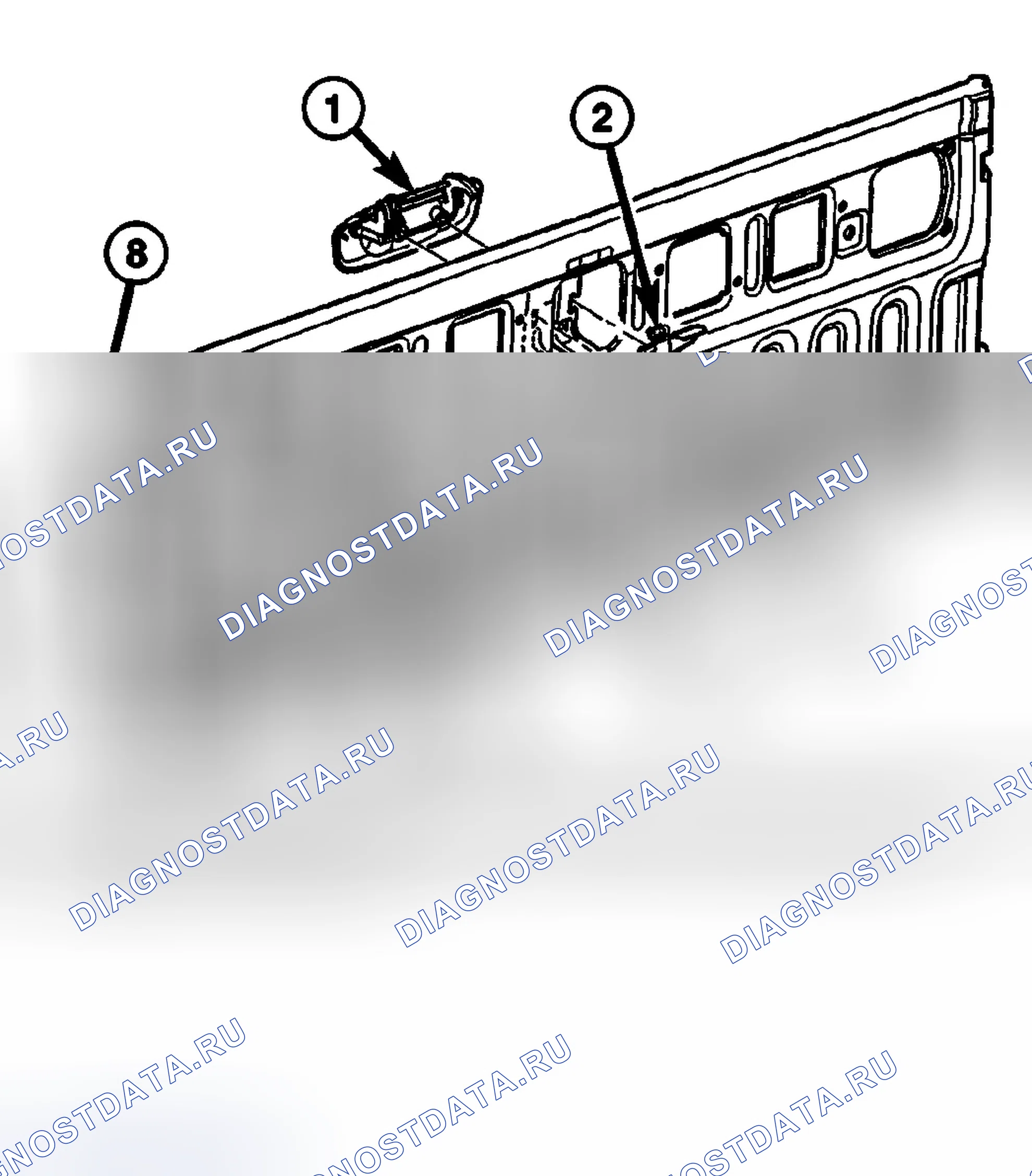 Рис. 39: ДЕМОНТАЖ. Dodge Pickup R3500 