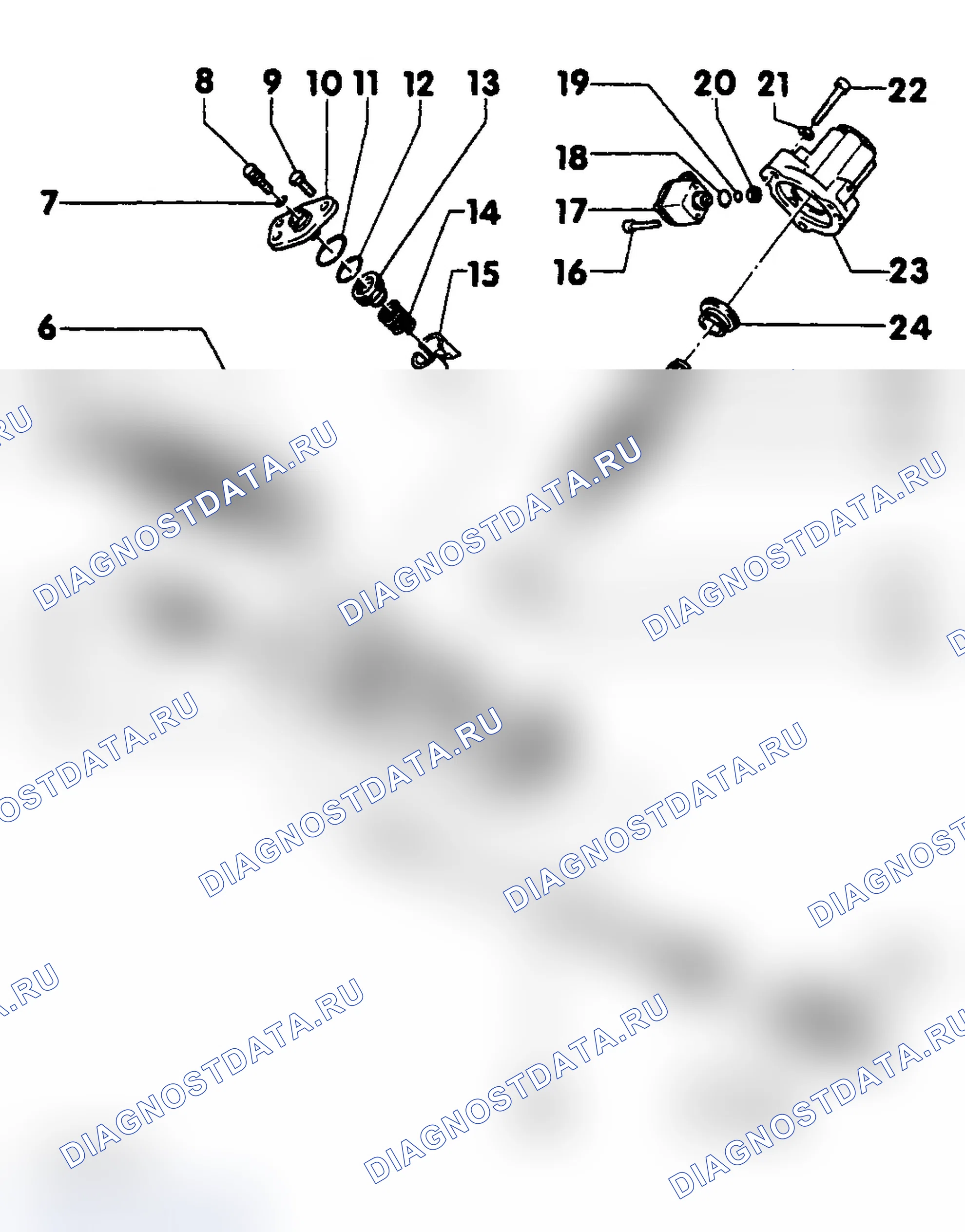 Рис. 41: РУЛЕВОЙ МЕХАНИЗМ (SERVOTRONIC). Audi Cabriolet I