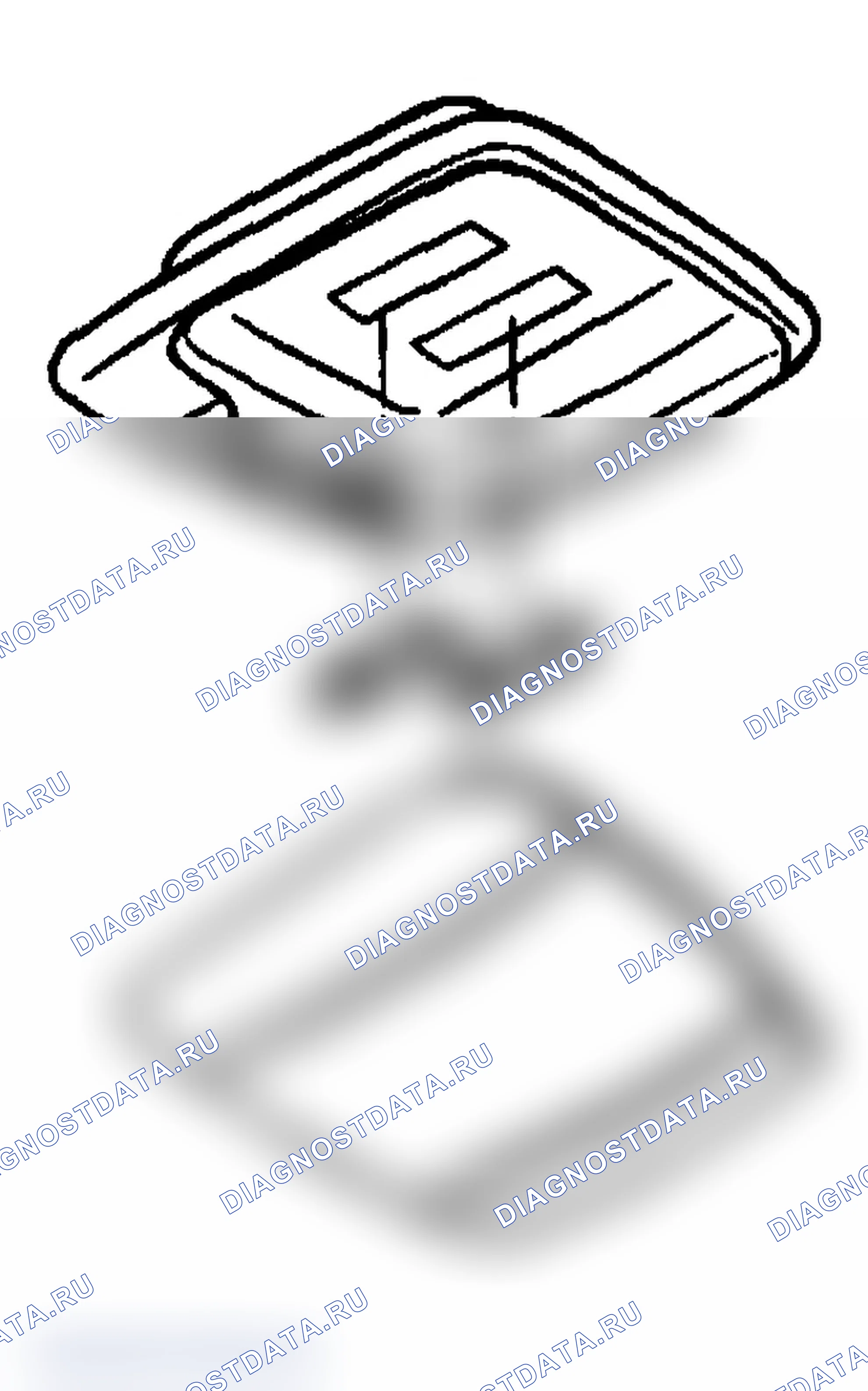 Рис. 12: КОМНАТНАЯ ЛАМПА. Hyundai Santa Fe I