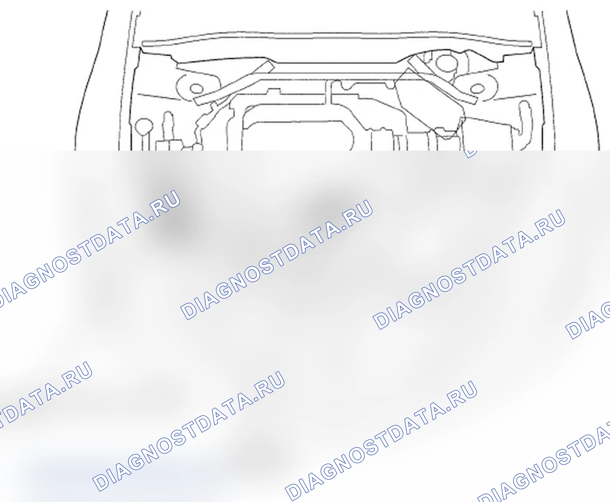 Рис. 102: Указатель расположения компонентов. Acura TL IV