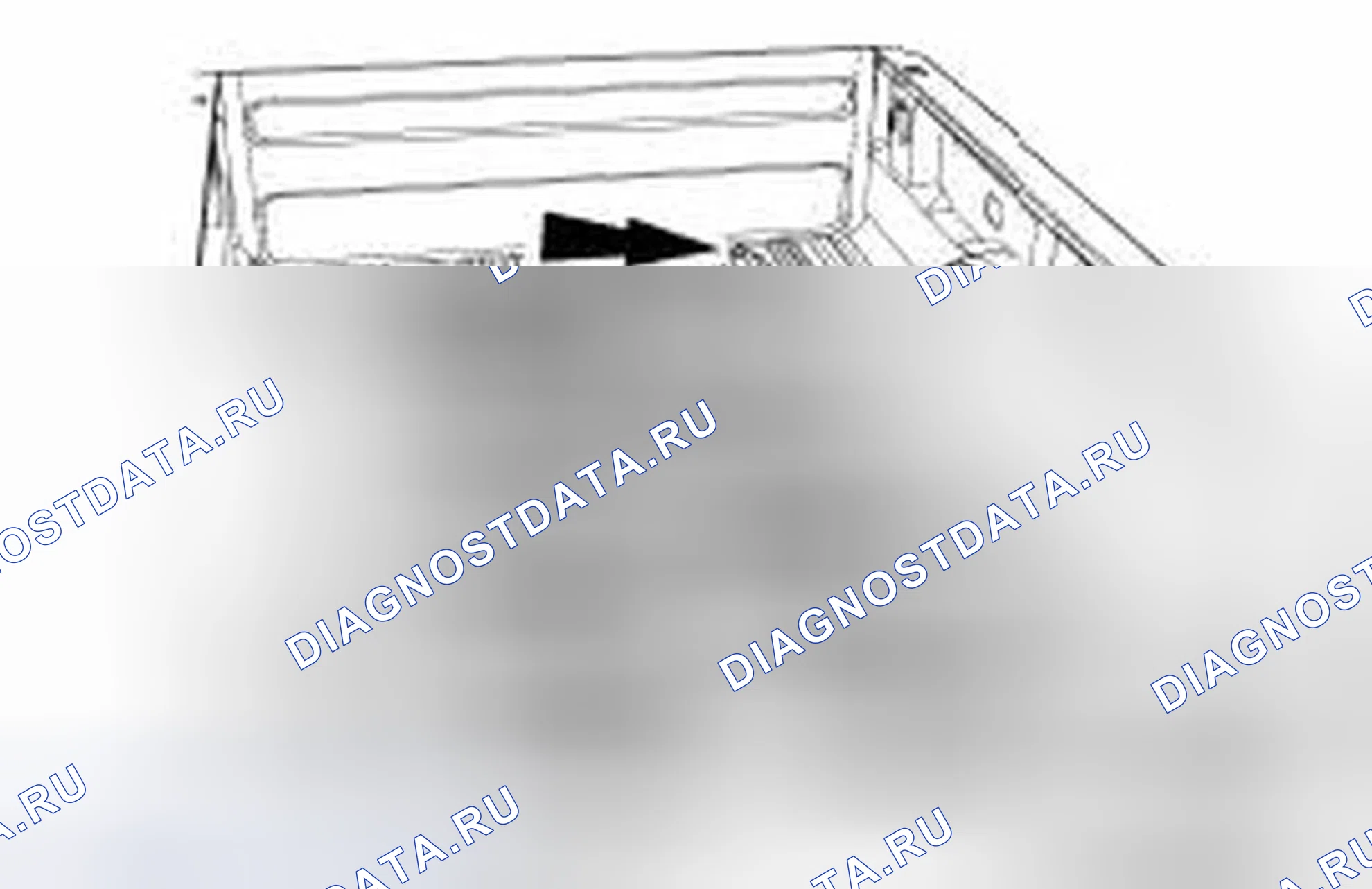 Рис. 85: Выравнивание кровати пикапа. Ford Ranger II рестайлинг