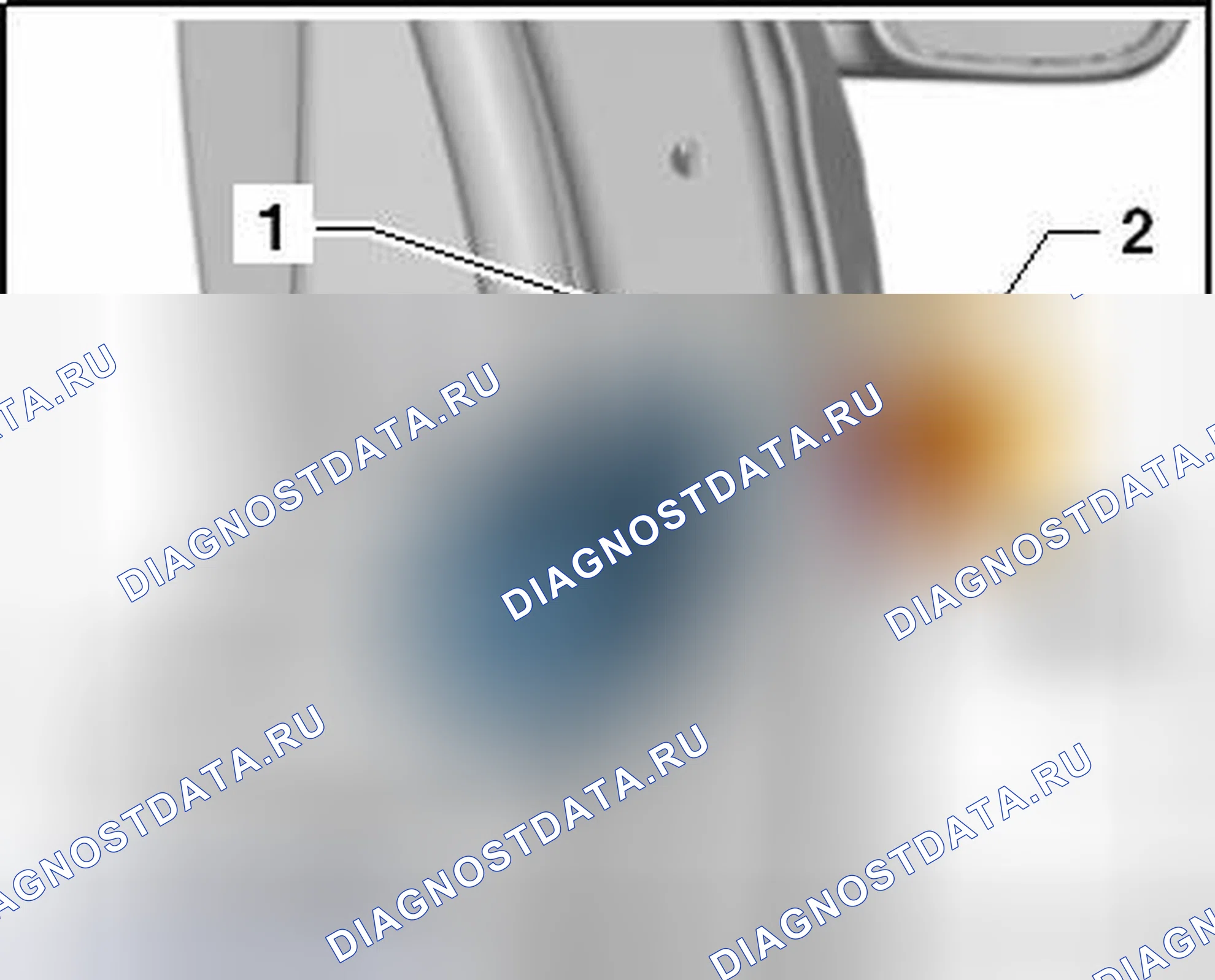 Рис. 58: КОРПУС. Volkswagen Jetta VI