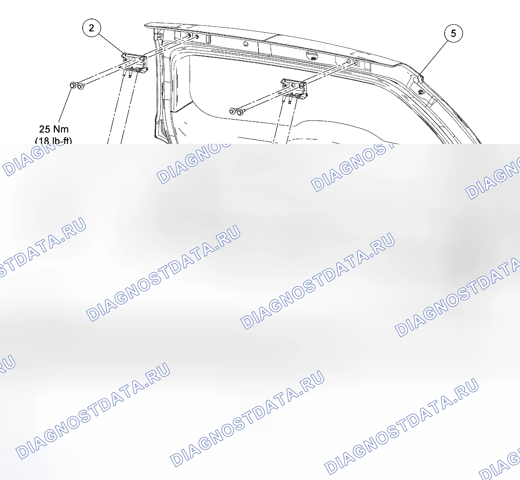 Рис. 20: Демонтаж и монтаж. Hyundai Mistra II
