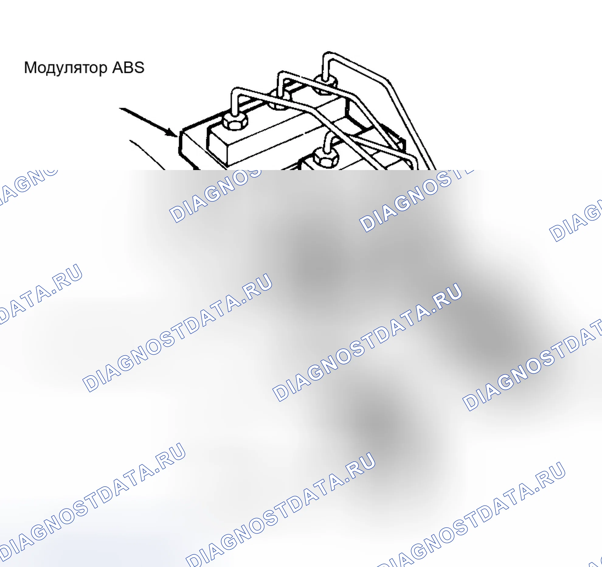 Рис. 11: ABS-модулятор (Fleetwood). Chevrolet Caprice IV