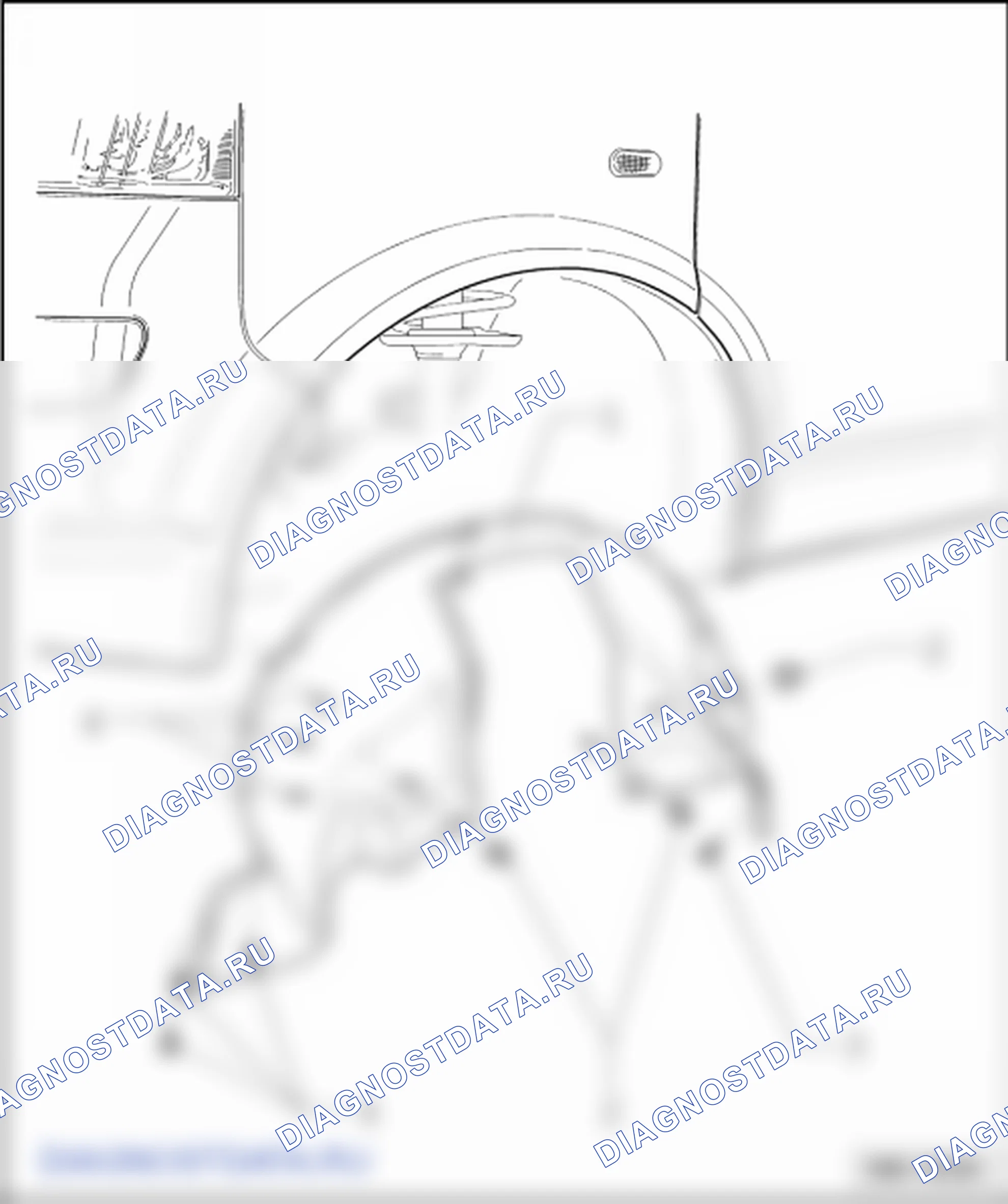 Подкрылок. Volkswagen Transporter T5