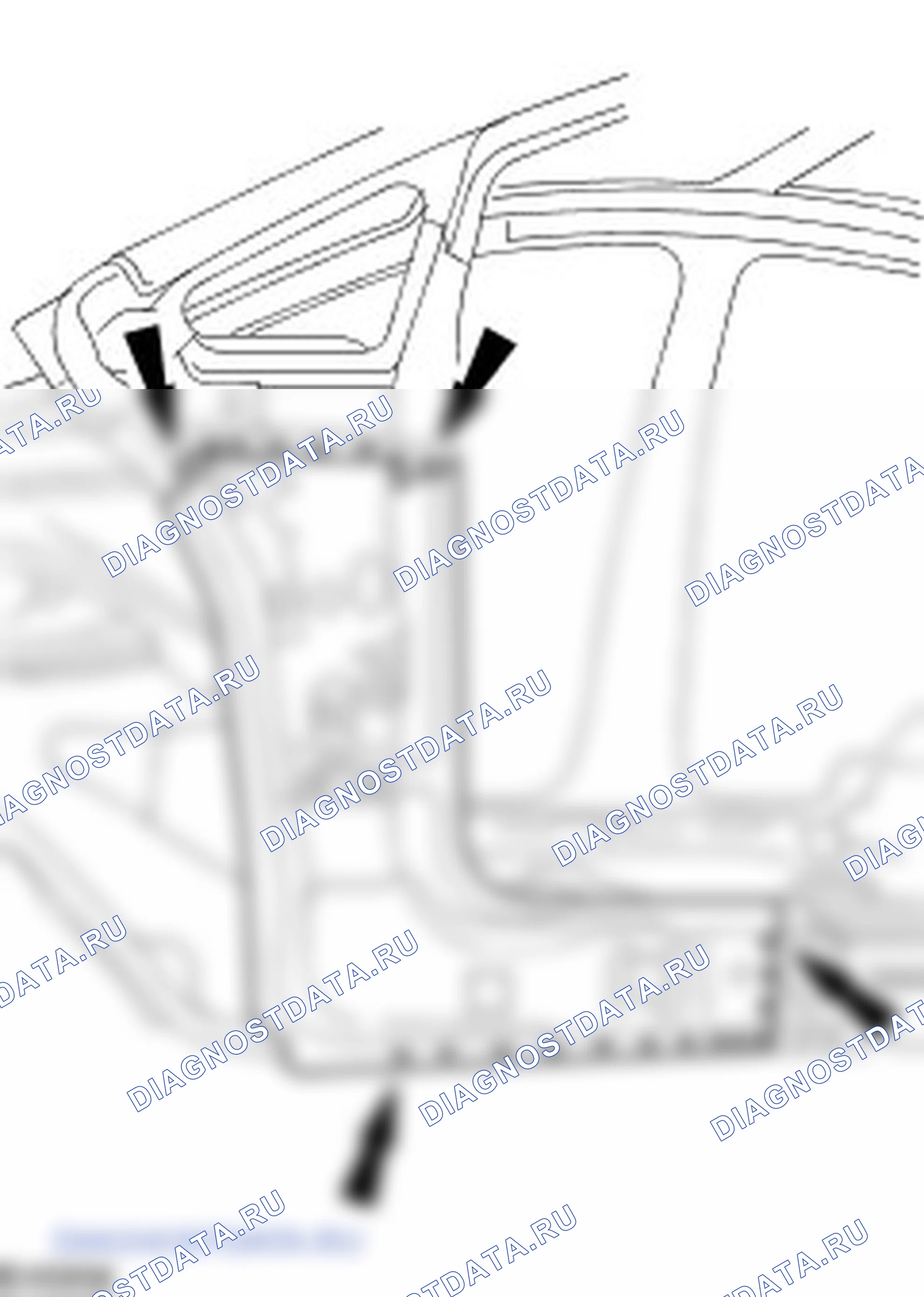 Как снять и установить секцию и усиление наружной панели стойки 'A'. Ford C-MAX I рестайлинг