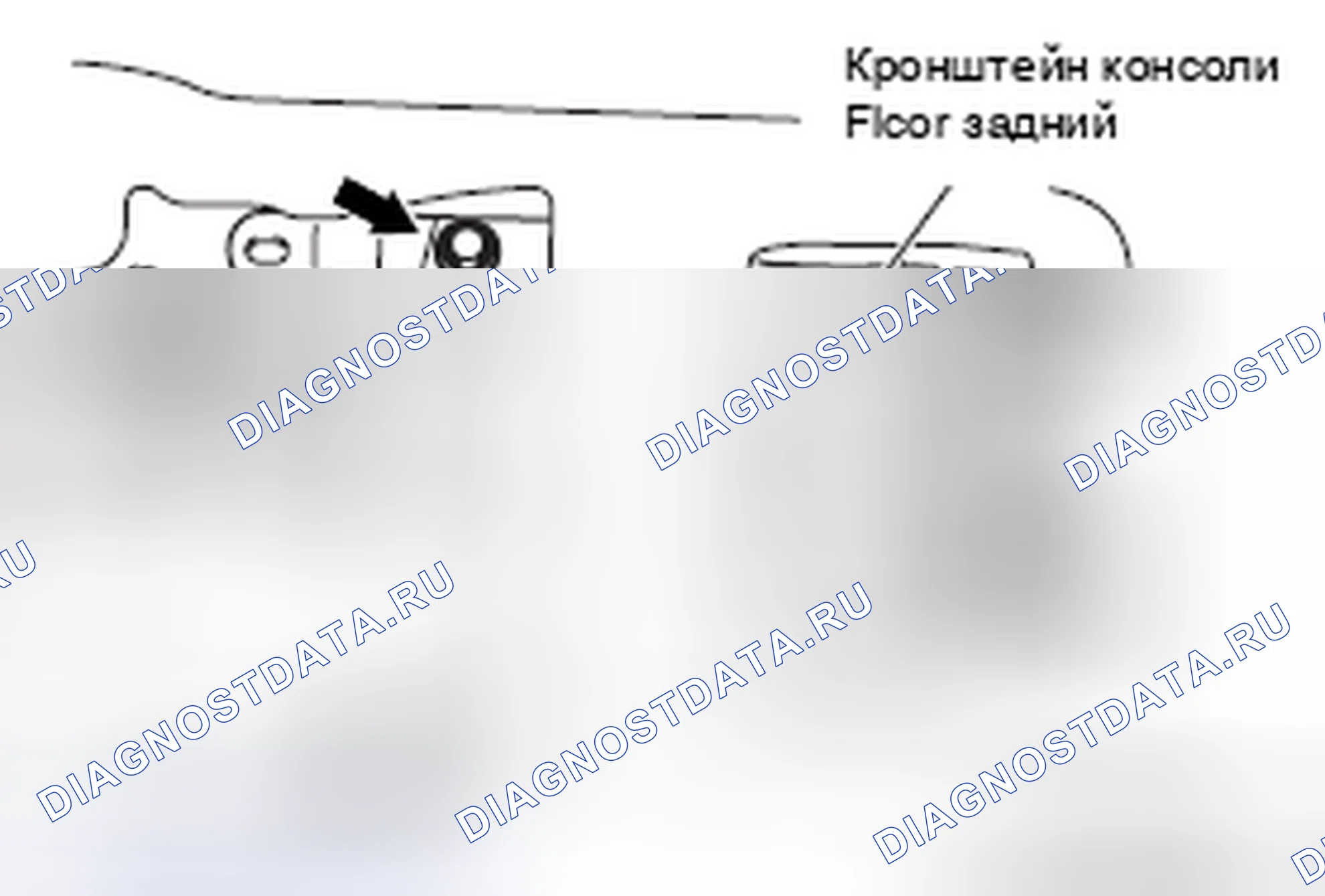 Рис. 25: <<A>> ОТКЛЮЧЕНИЕ ЗАДНЕГО ТРОСА СТОЯНОЧНОГО ТОРМОЗА. Mitsubishi Lancer Ralliart X рестайлинг