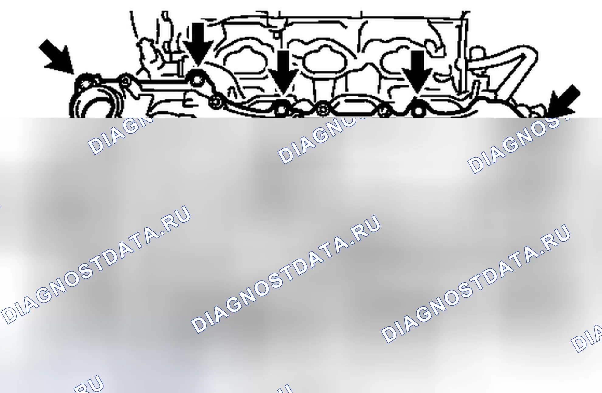 Рис. 143. Toyota Avalon XX30 рестайлинг 2