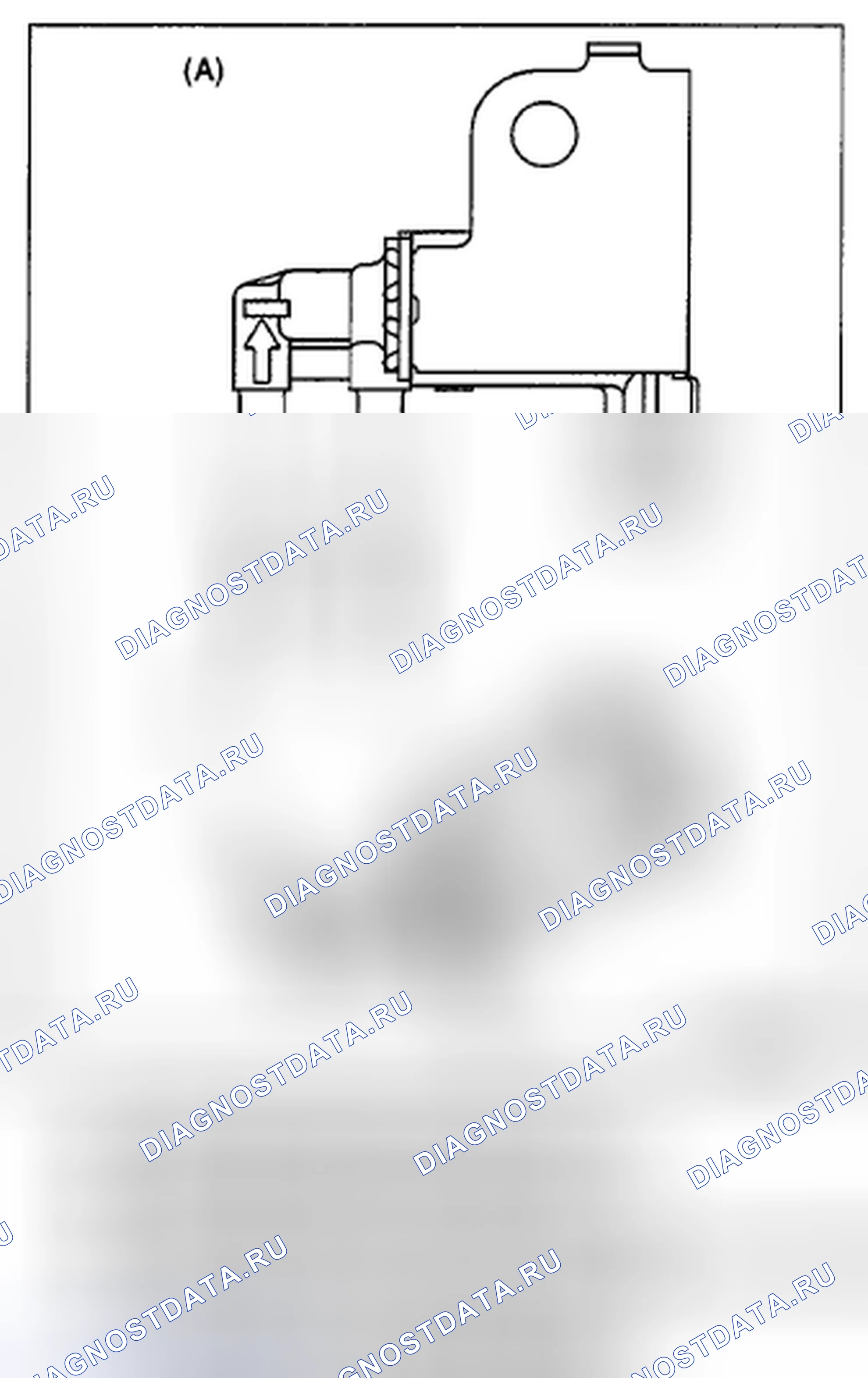 Рис. 793: ЭЛЕКТРОМАГНИТНЫЙ КЛАПАН 2 УПРАВЛЕНИЯ ПРОДУВКОЙ. Subaru Impreza WRX STI GR