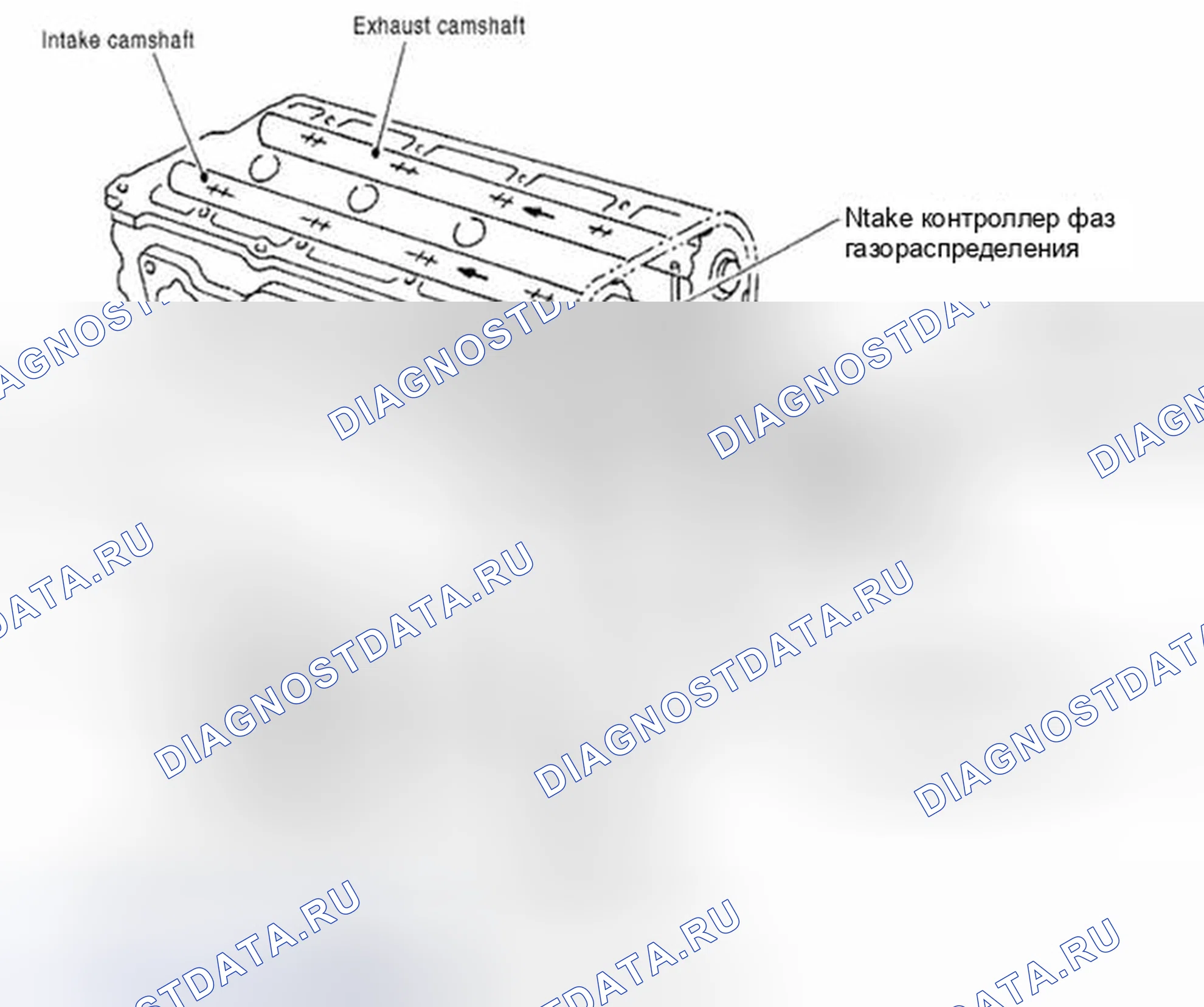 Рис. 5: Схема смазки. Suzuki Equator I