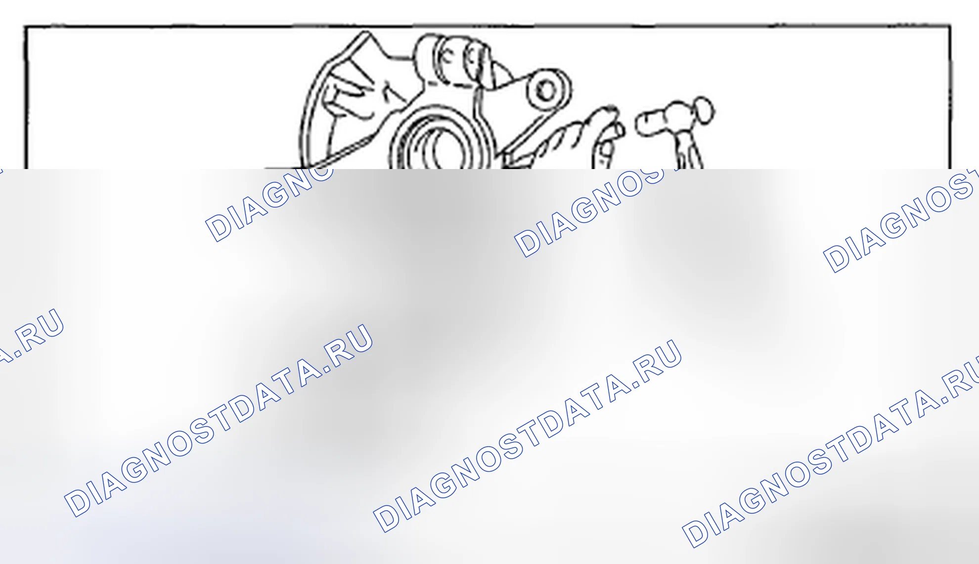 Рис. 38: Тиски. Honda CR-V IV рестайлинг