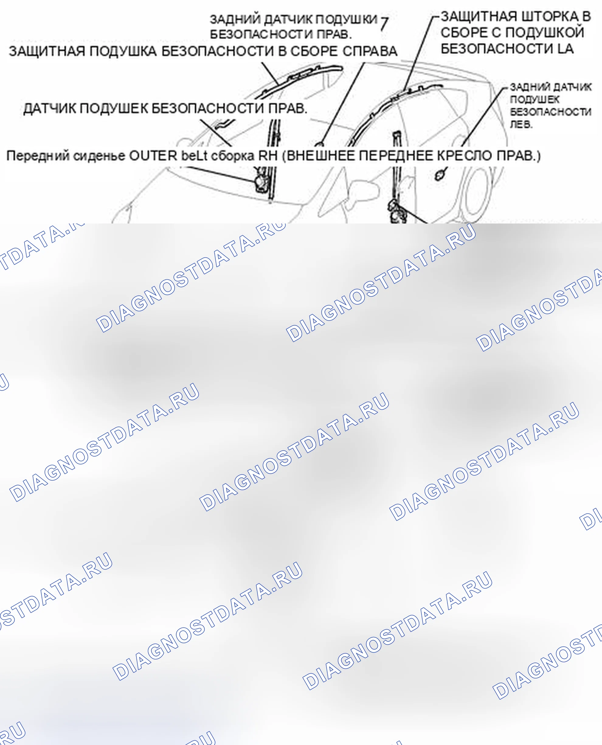 Рис. 176: ИЛЛЮСТРАЦИЯ. Toyota Prius III рестайлинг