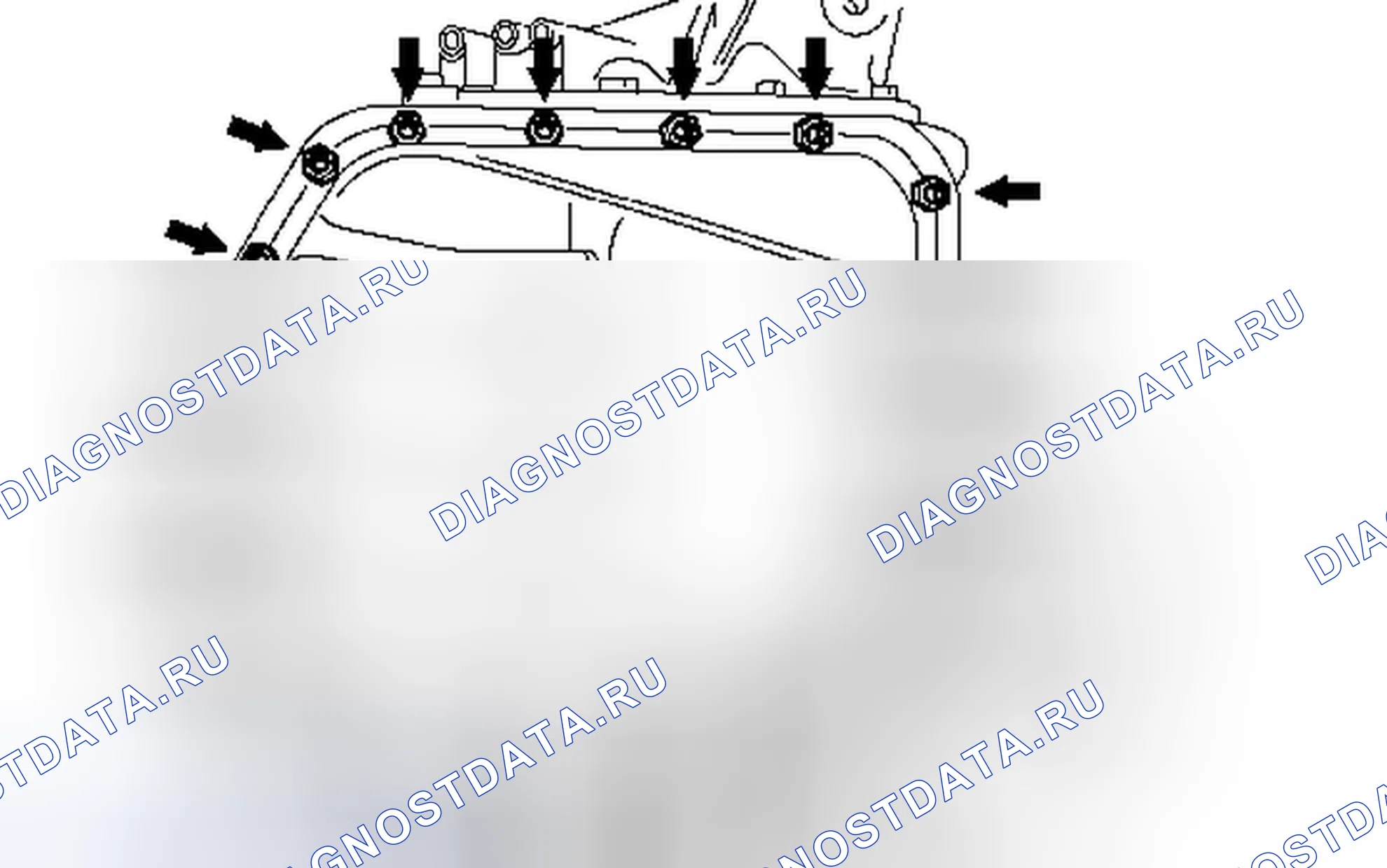 Рис. 219: ДЕМОНТАЖ. Toyota Matrix E140