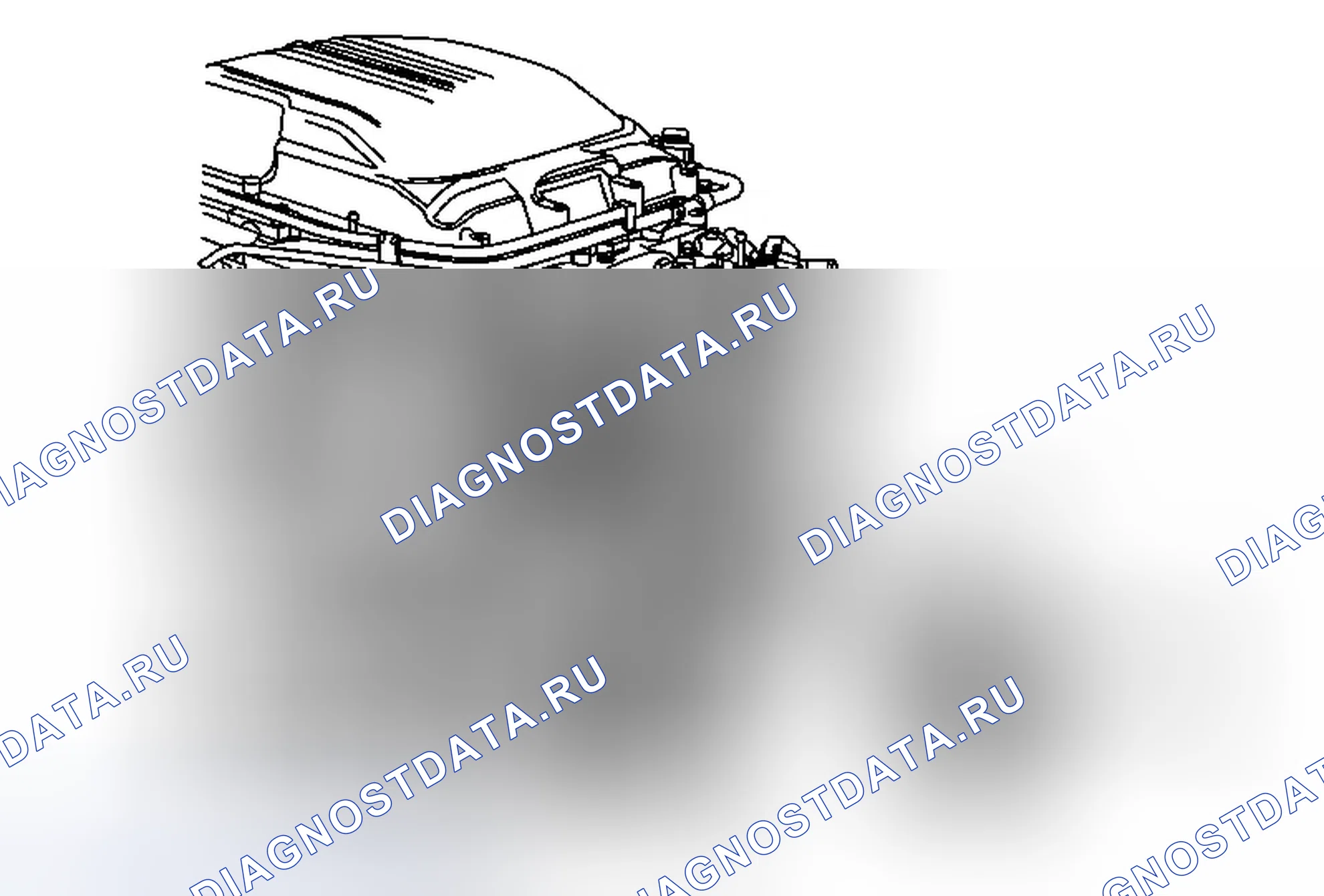 Рис. 8: Замена натяжителя ремня нагнетателя. Cadillac CTS II