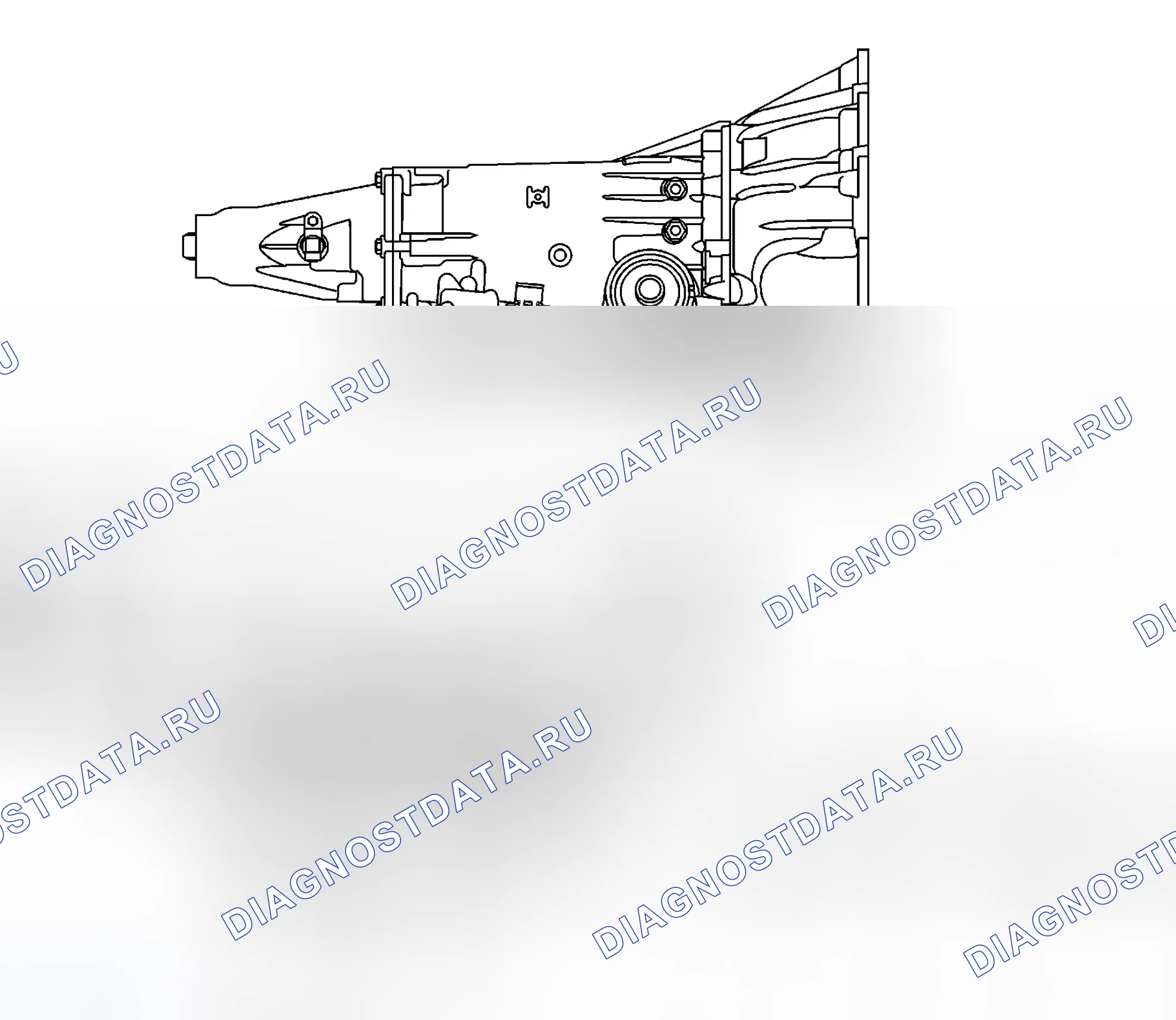 Рис. 194: Идентификационная информация о передаче. Hummer H2 I