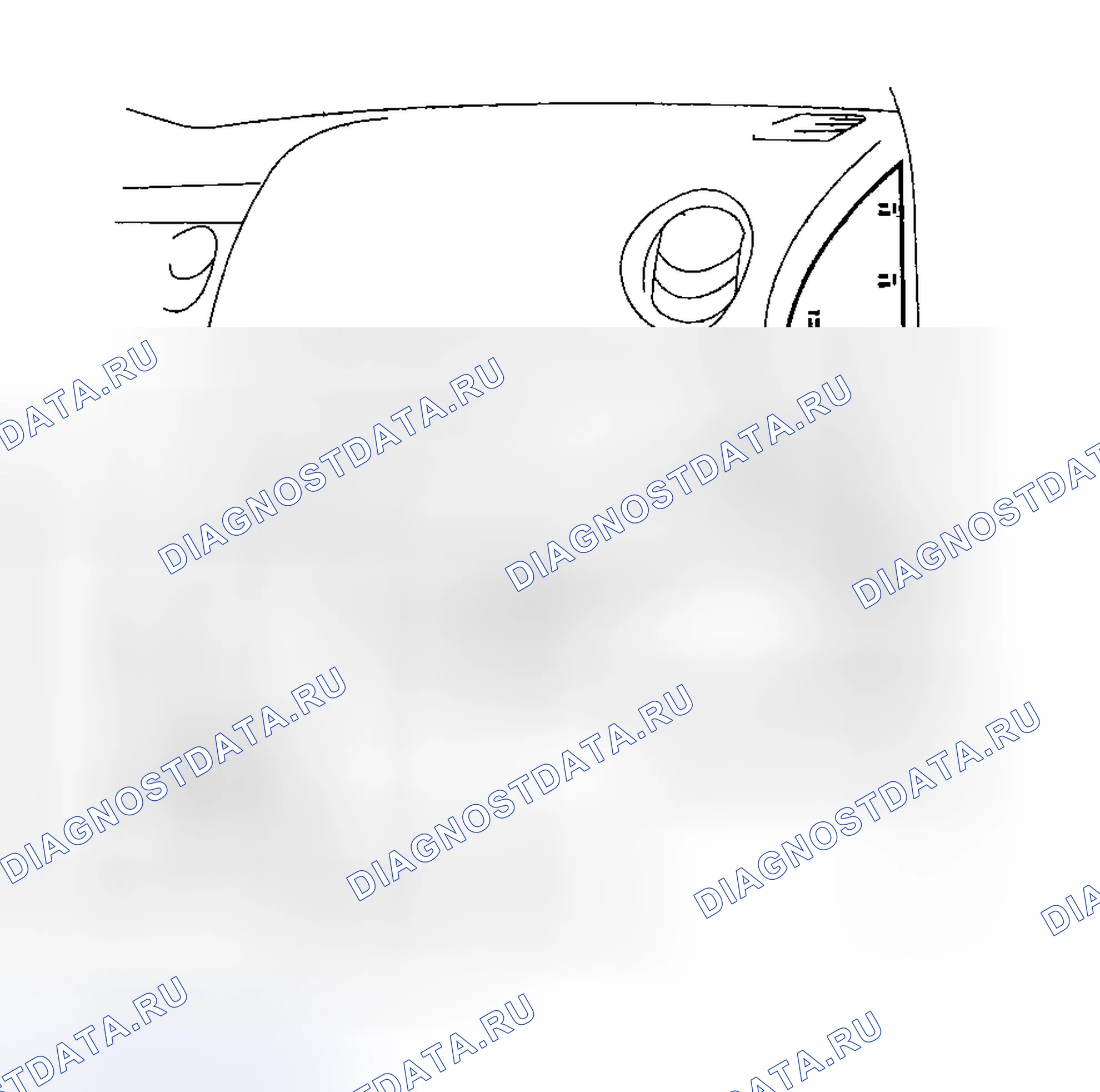 Рис. 8: СНЯТИЕ / УСТАНОВКА БОКОВОЙ ПАНЕЛИ. Mazda 6 GH рестайлинг