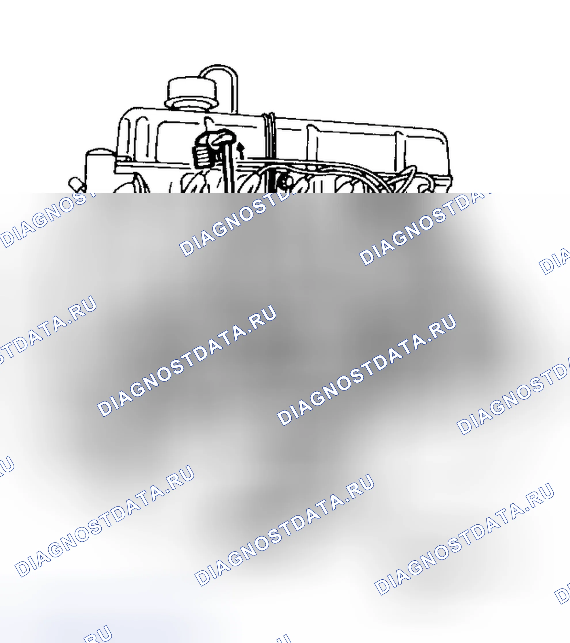 Рис. 9: СИСТЕМА СМАЗКИ ДВИГАТЕЛЯ. Ford Pickup F350 