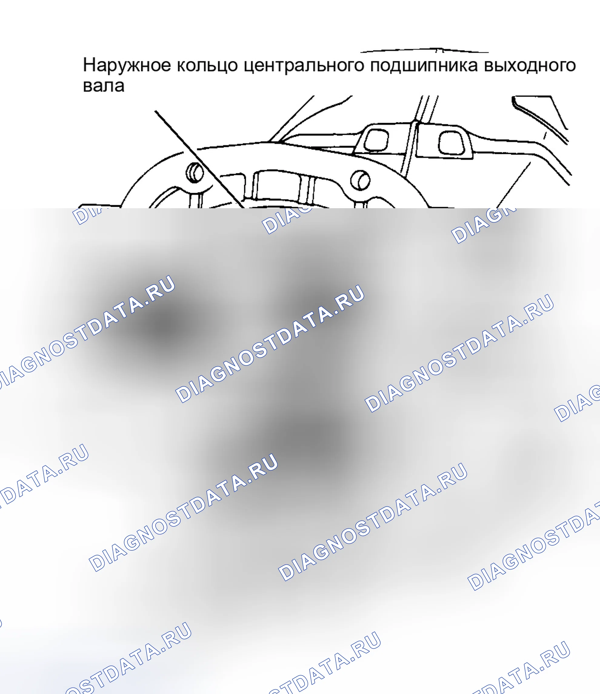 Рис. 18: ПОВТОРНАЯ СБОРКА КОРОБКИ ПЕРЕДАЧ. Ford Thunderbird X
