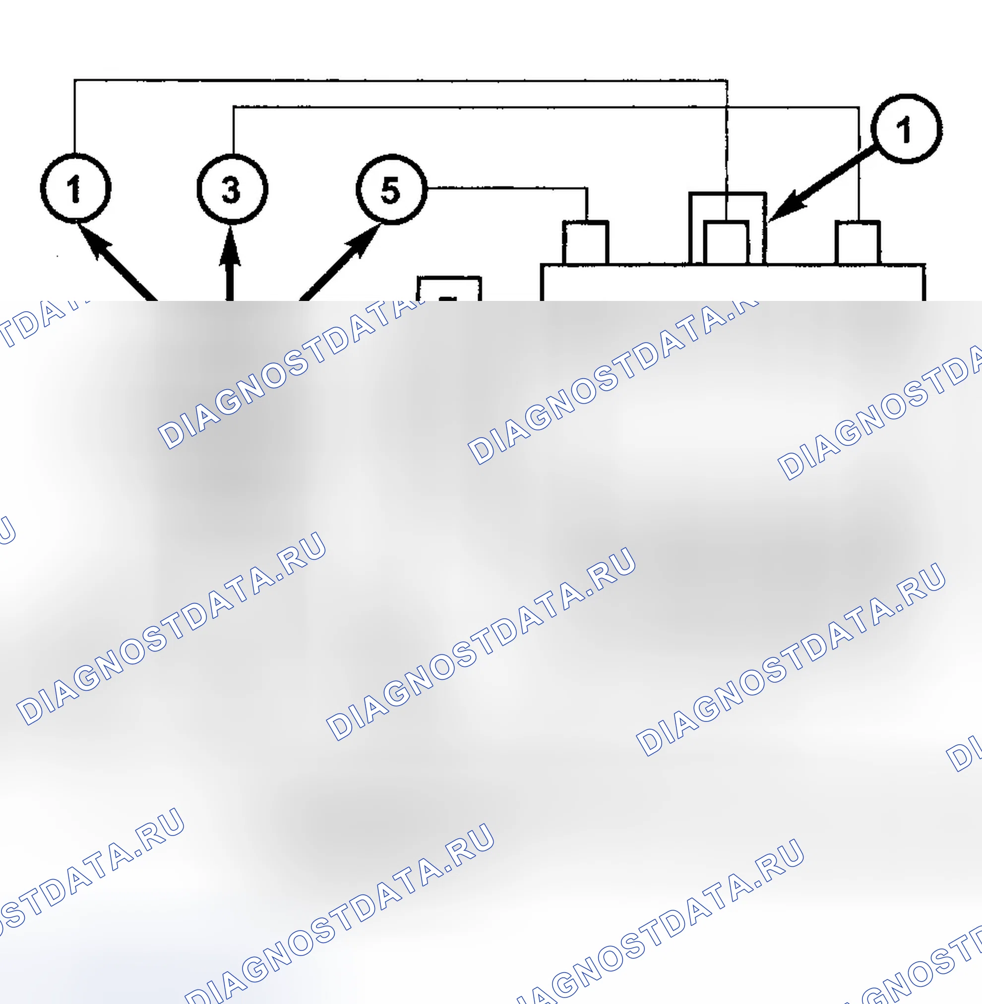 Рис. 2: порядок работы цилиндров 3.3L и 3.8L. Dodge Grand Caravan IV