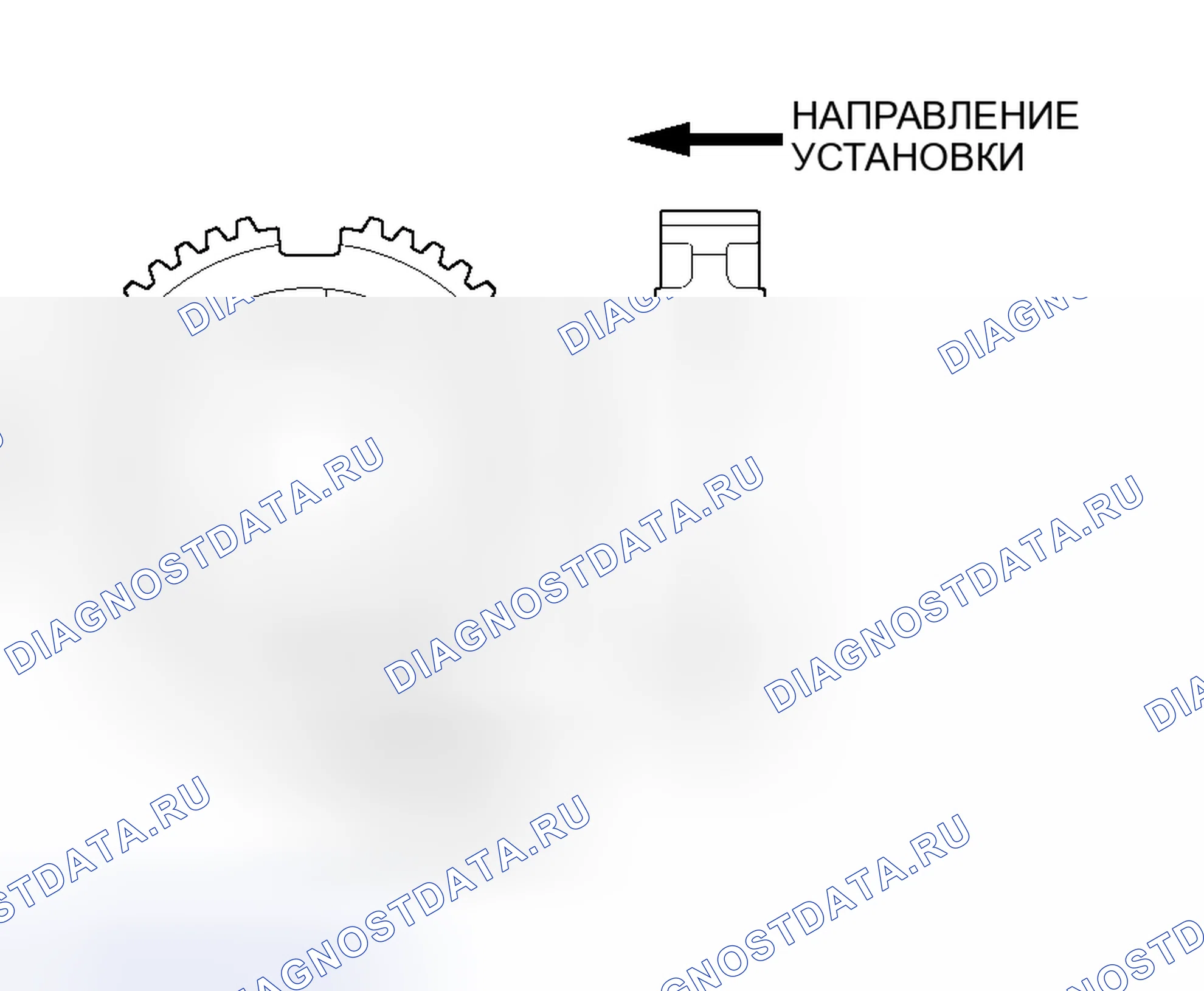 Рис. 260: > > МОНТАЖ СТУПИЦЫ СИНХРОНИЗАТОРА ЧАСТОТЫ ВРАЩЕНИЯ F < < 3RD-4TH. Mitsubishi Lancer IX рестайлинг