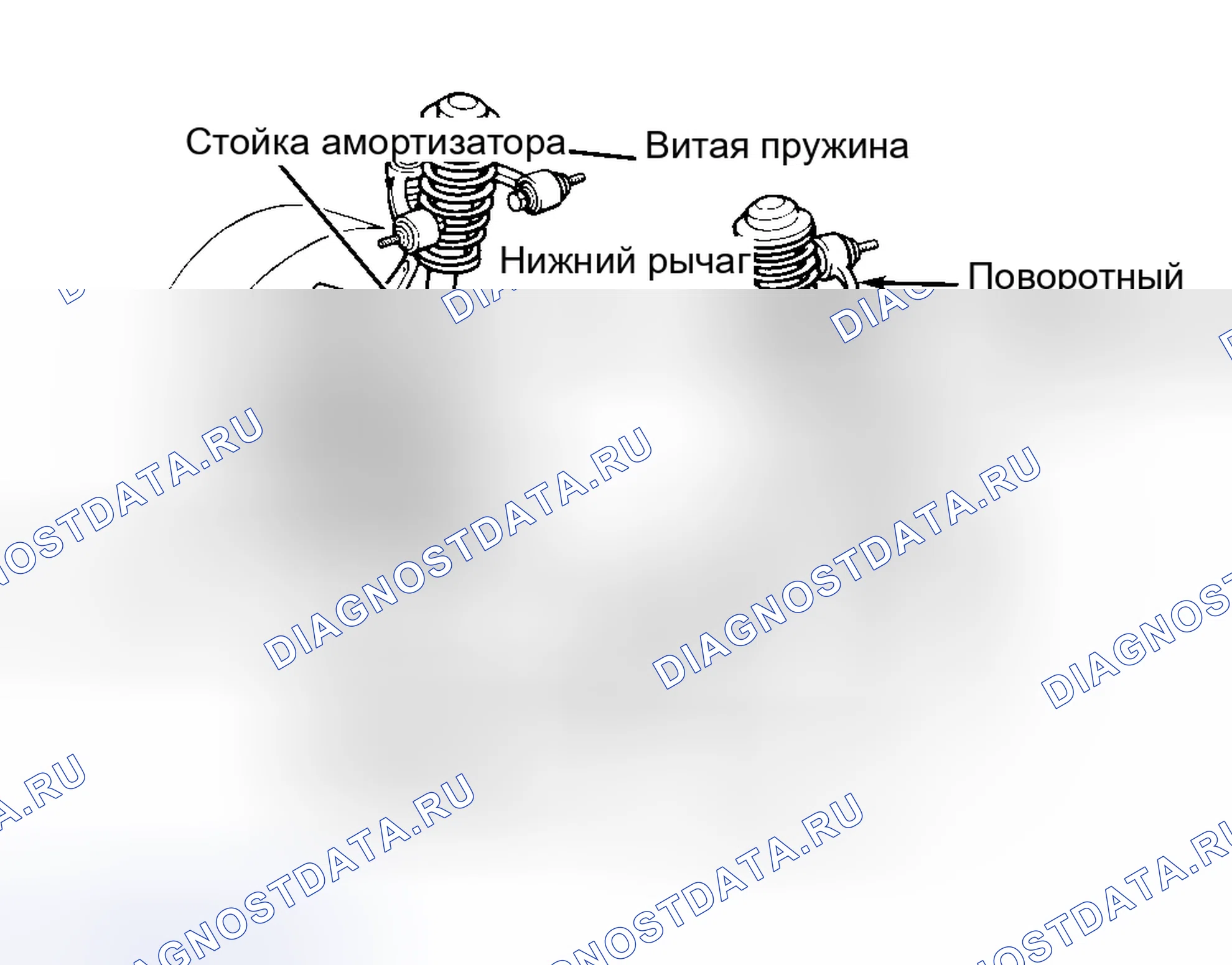 Рис. 4: Демонтаж и монтаж (LS400). Lexus LS I