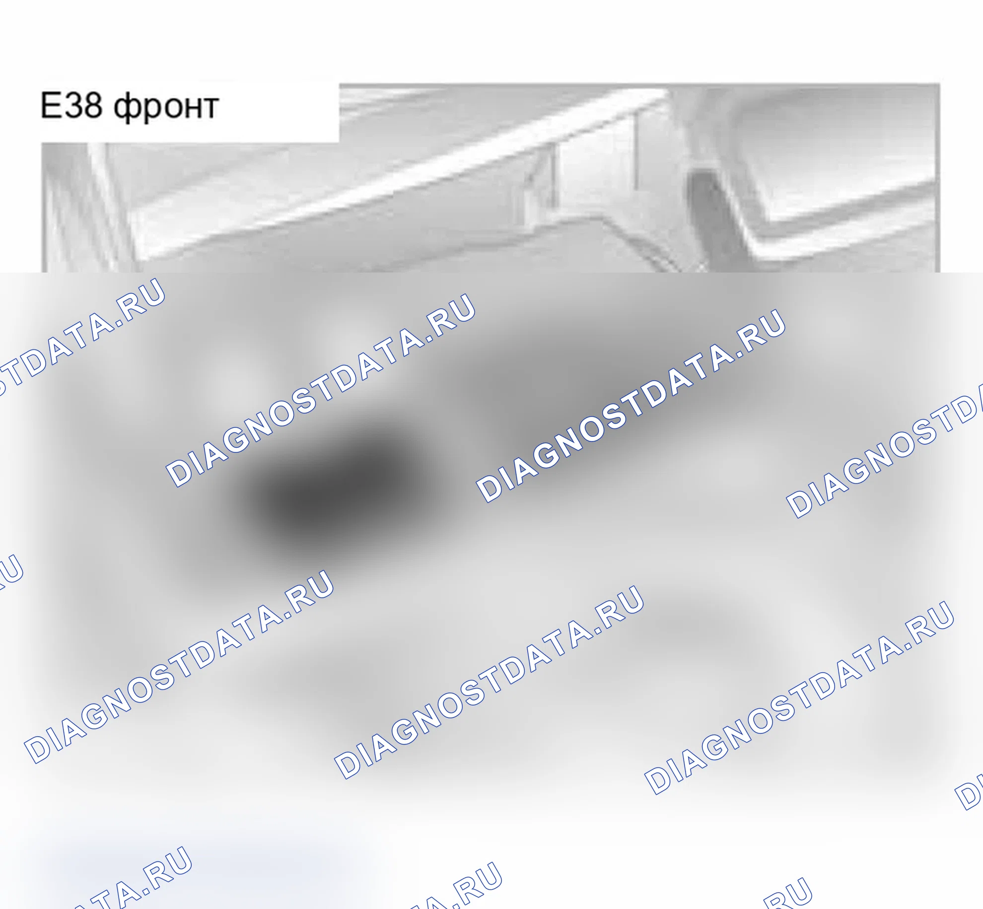 Рис. 348: Расположение серий 7. BMW X5 E53