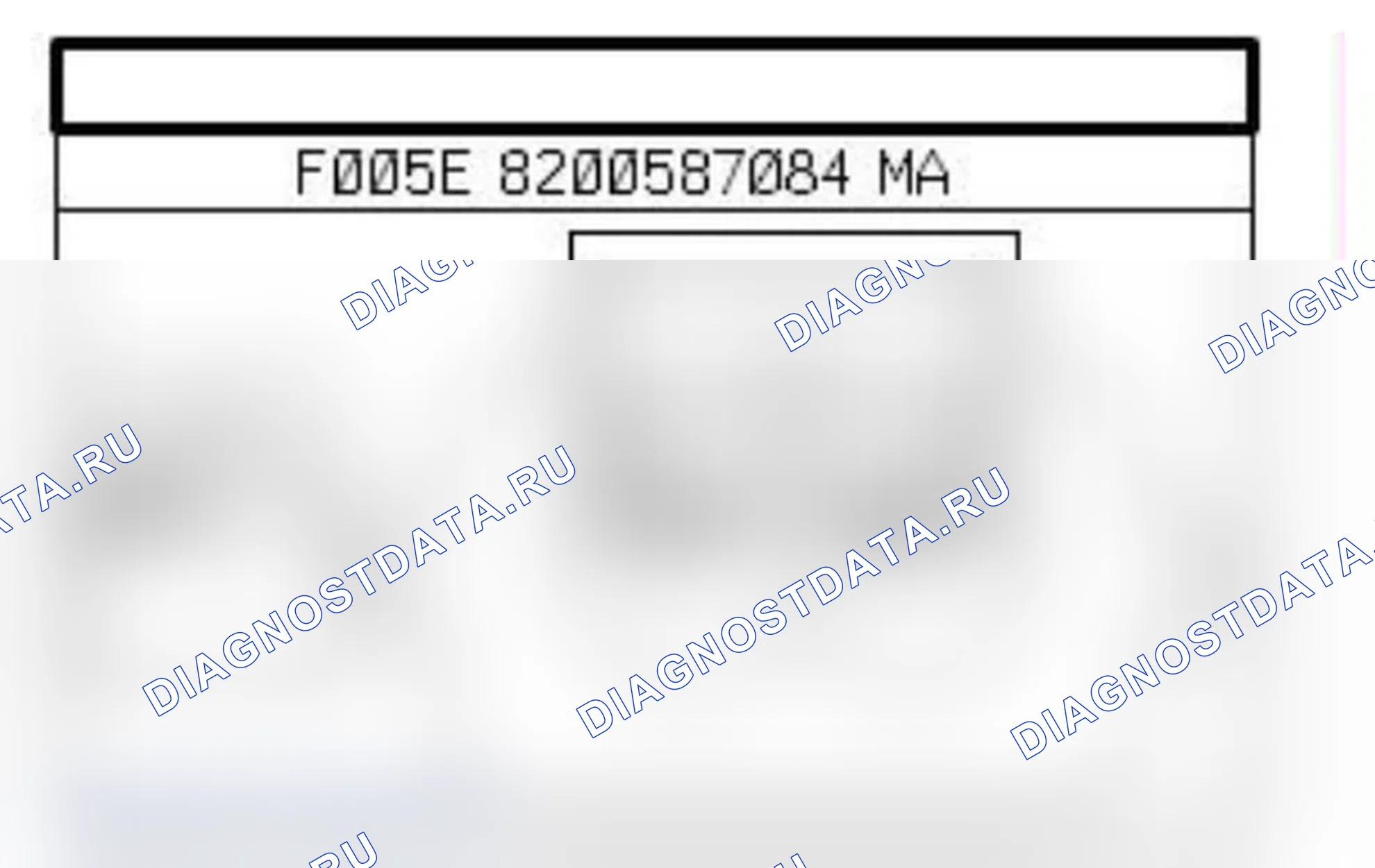 Распиновка разъёма 678 — Темпер. датч. электромагн. кл. рецирк. отраб. газов. Renault Captur I
