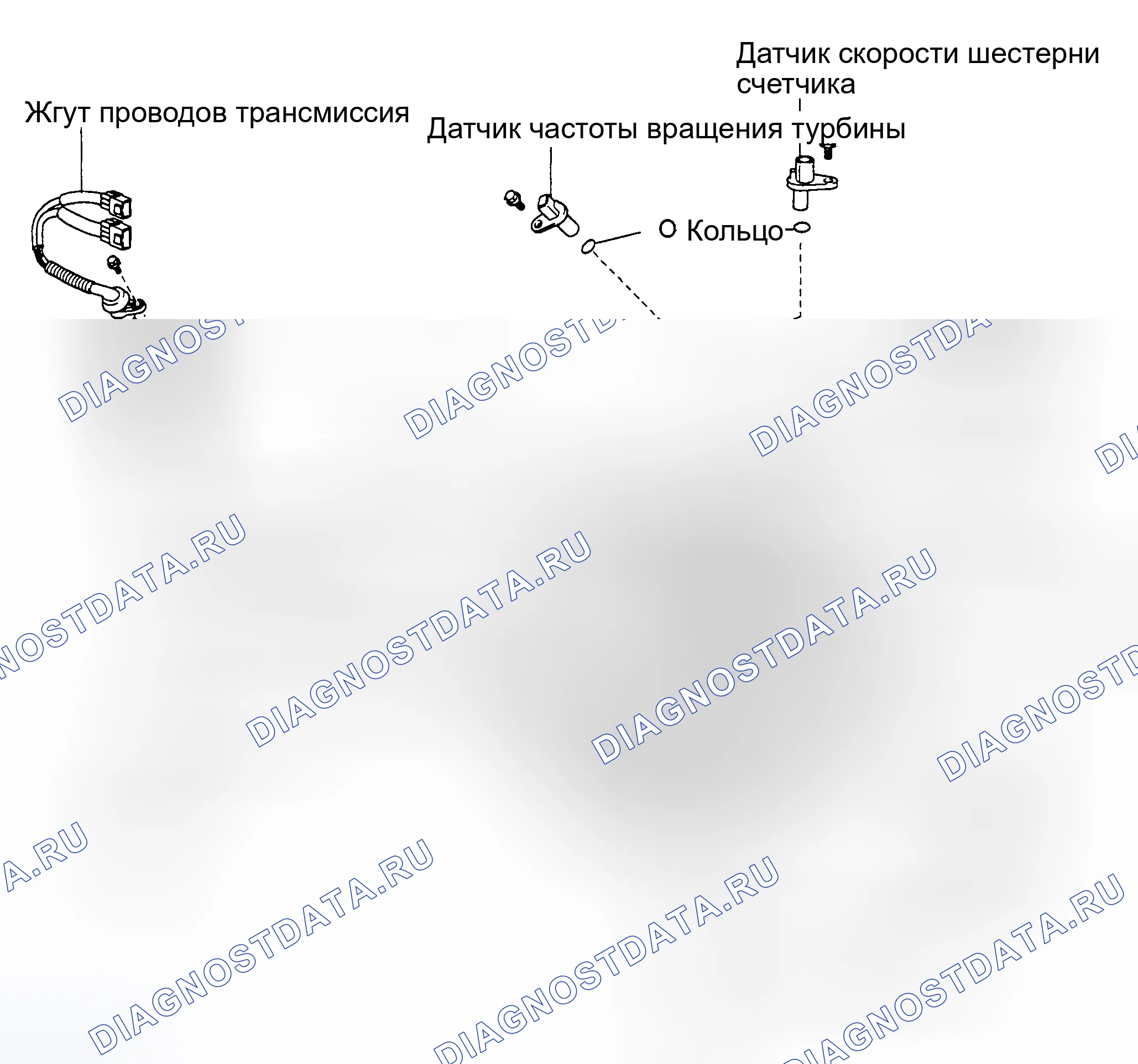Рис. 238: РАЗБОРКА ТРАНСАКСЕЛЯ. Haval H6 III