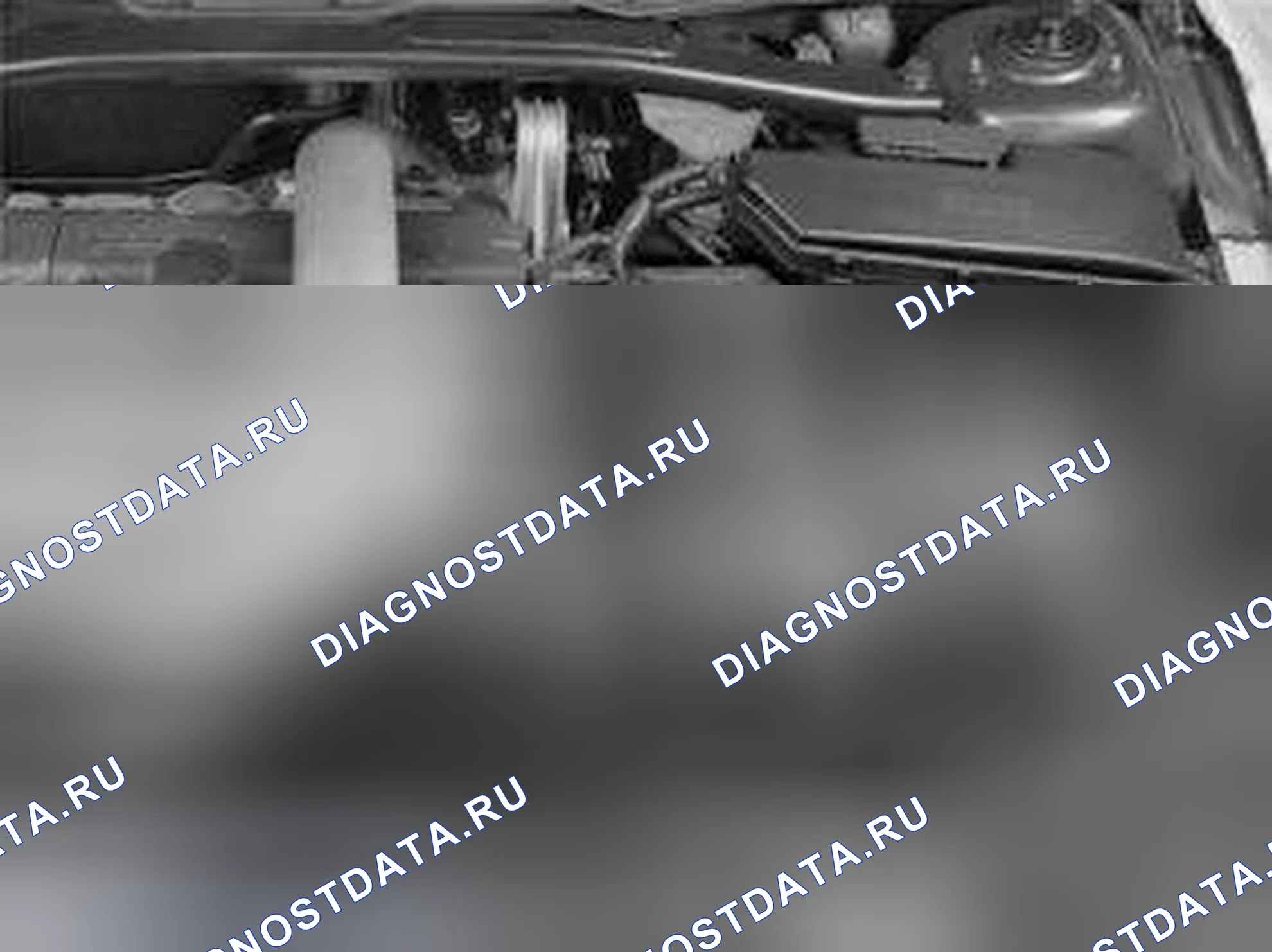 Рис. 1208: Демонтаж воздухоочистителя (воздушный фильтр). Volvo S60 I